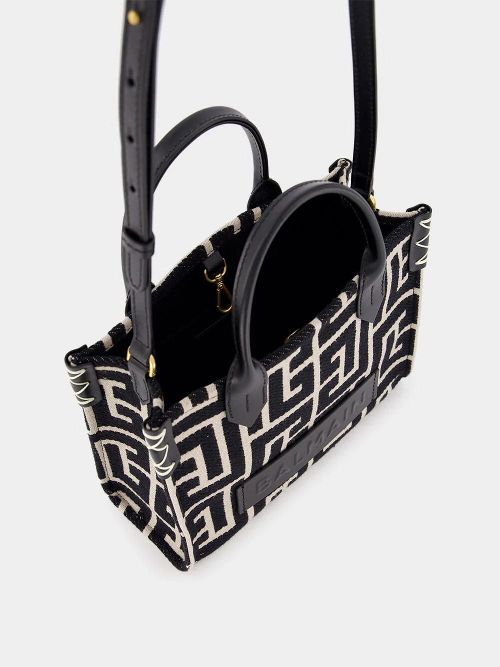 B-Army Monogrammed Jacquard Tote Bag - Image 7