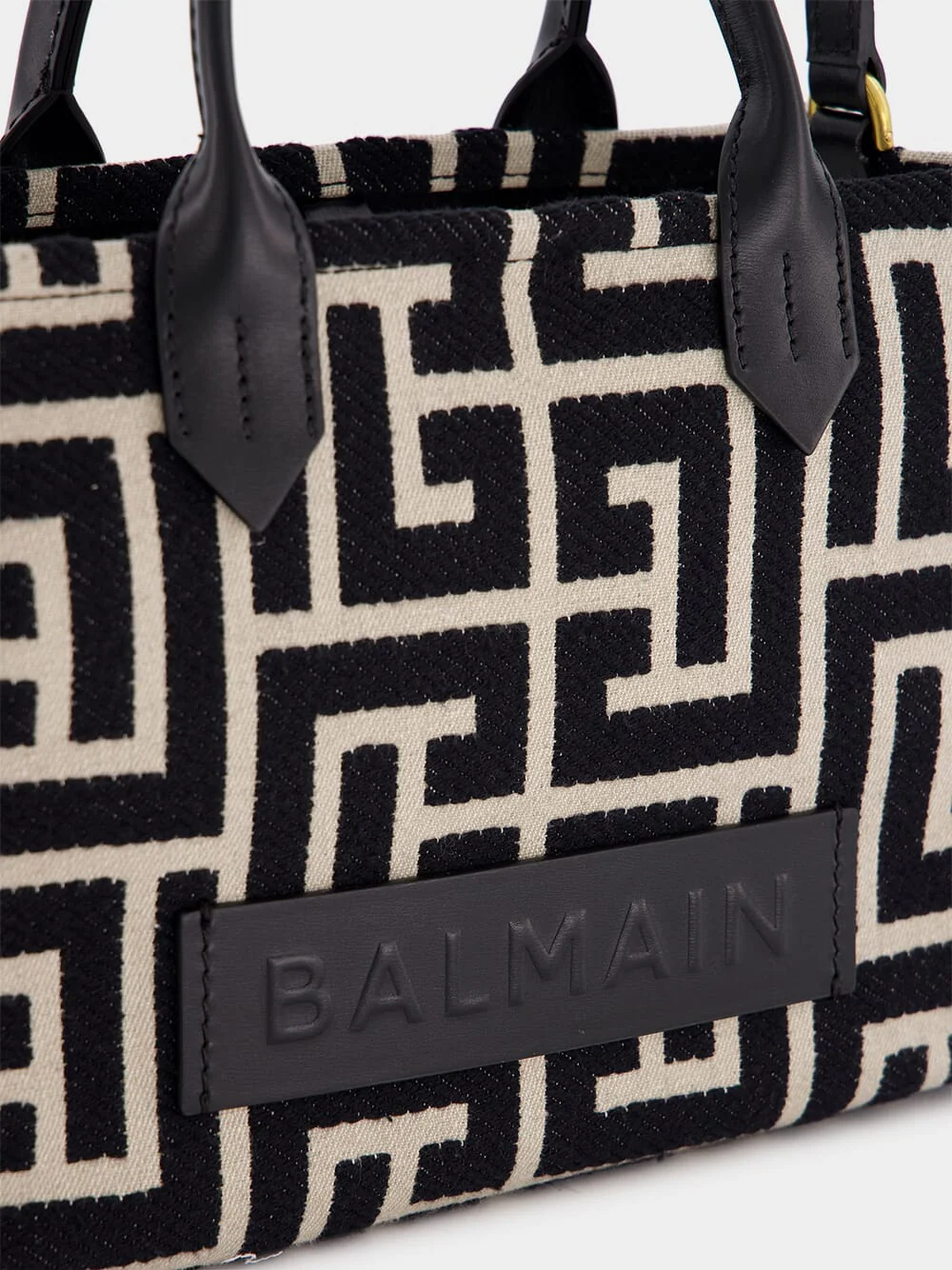 B-Army Monogrammed Jacquard Tote Bag - Image 8