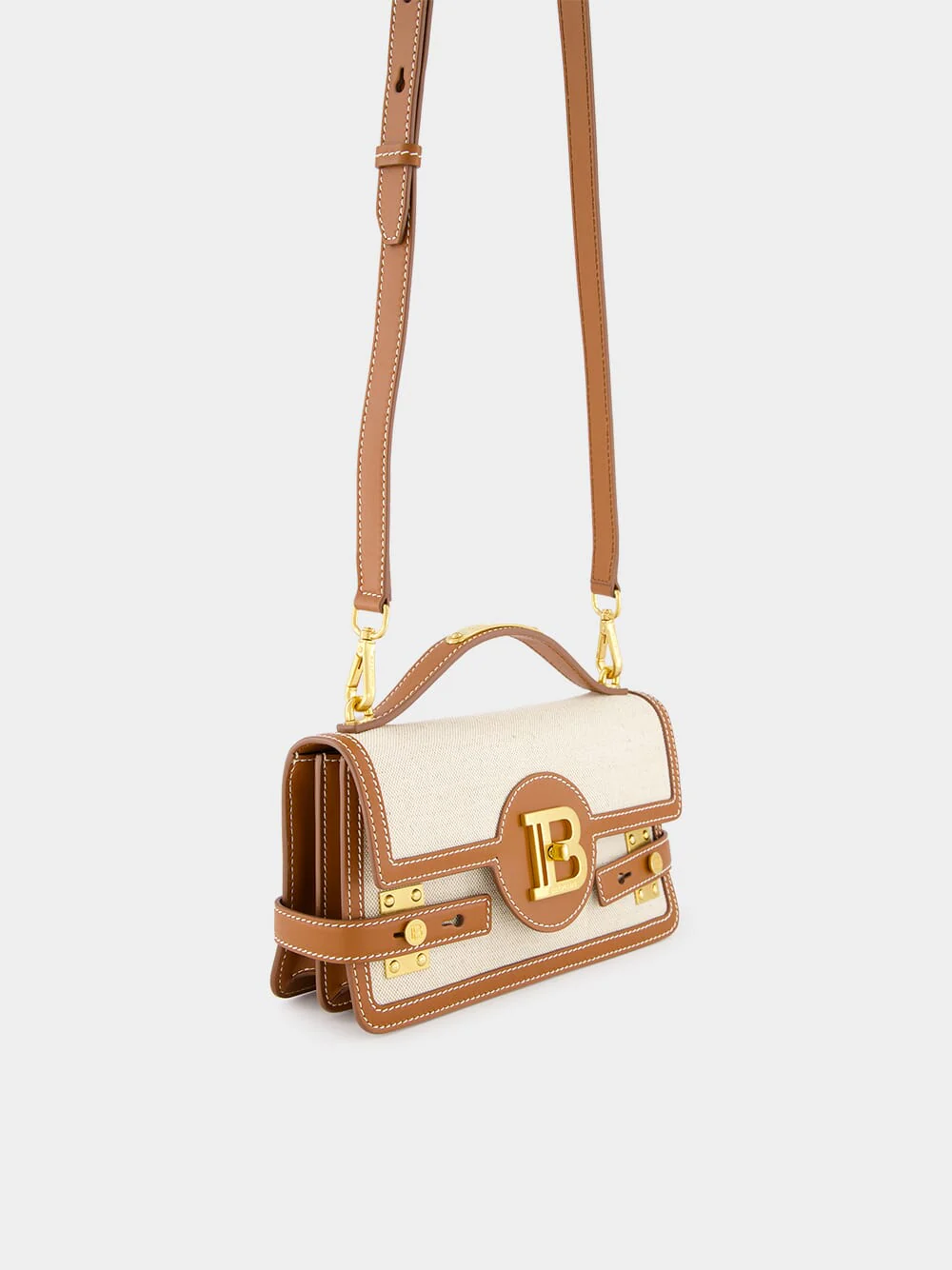B-Buzz 24 Handbag in Canvas and Leather - Image 3