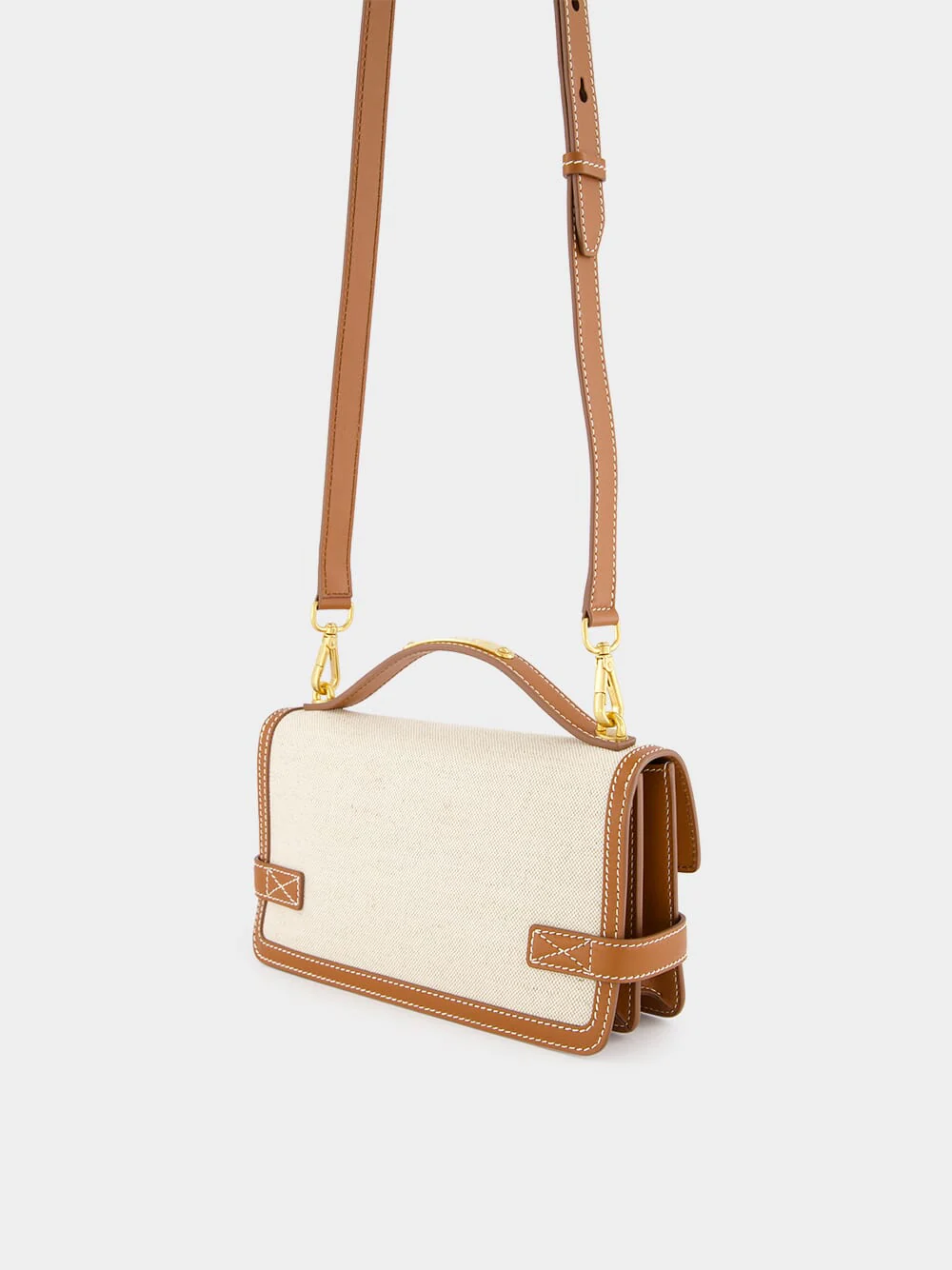 B-Buzz 24 Handbag in Canvas and Leather - Image 5