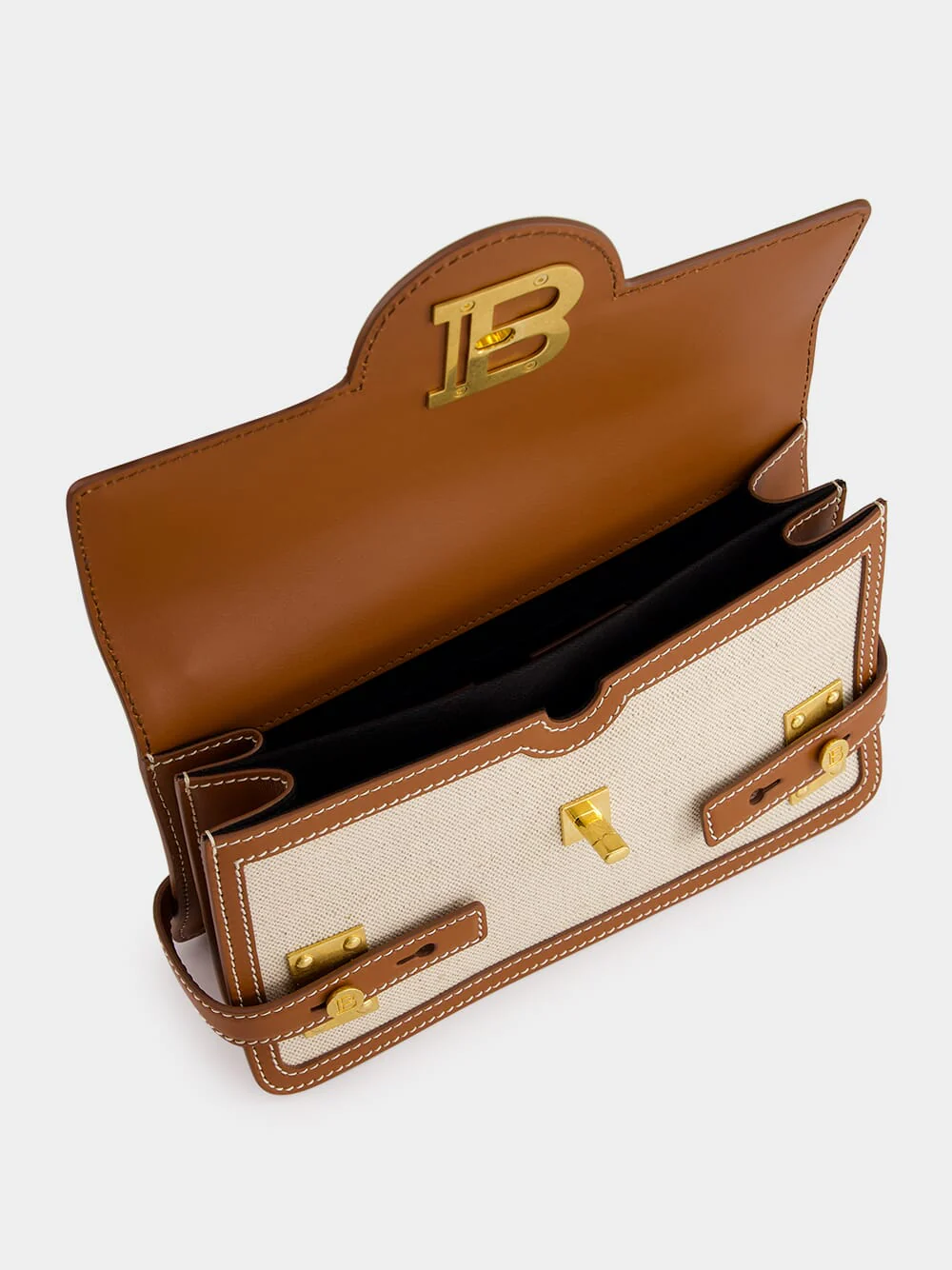 B-Buzz 24 Handbag in Canvas and Leather - Image 6