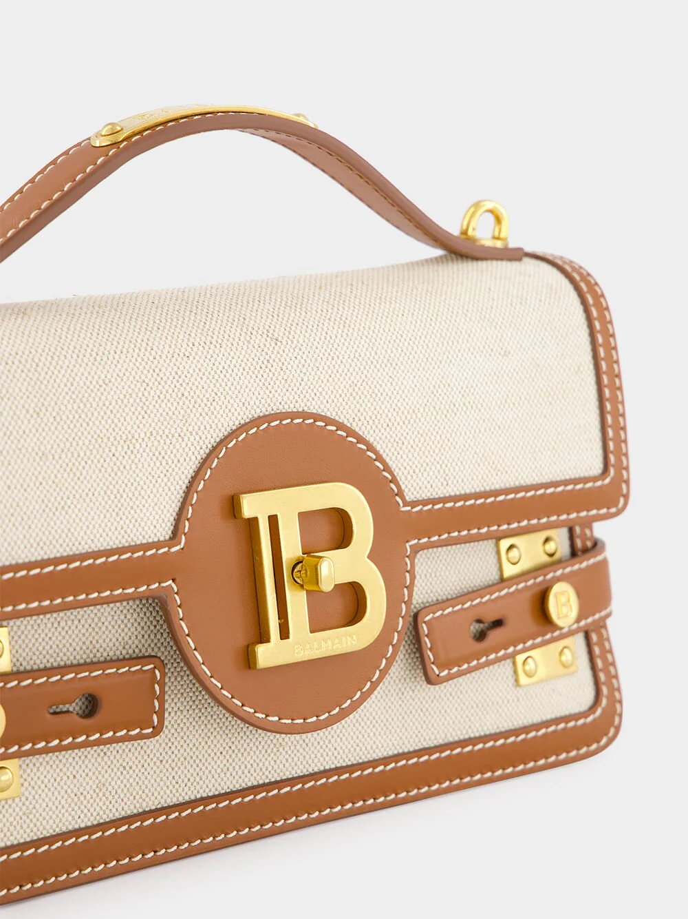 B-Buzz 24 Handbag in Canvas and Leather - Image 7