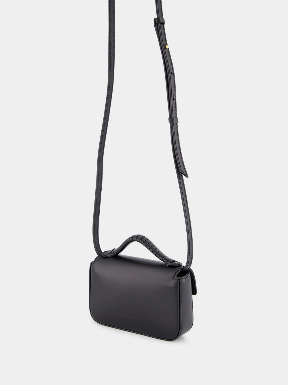 B-Buzz Leather Shoulder Bag - Image 5