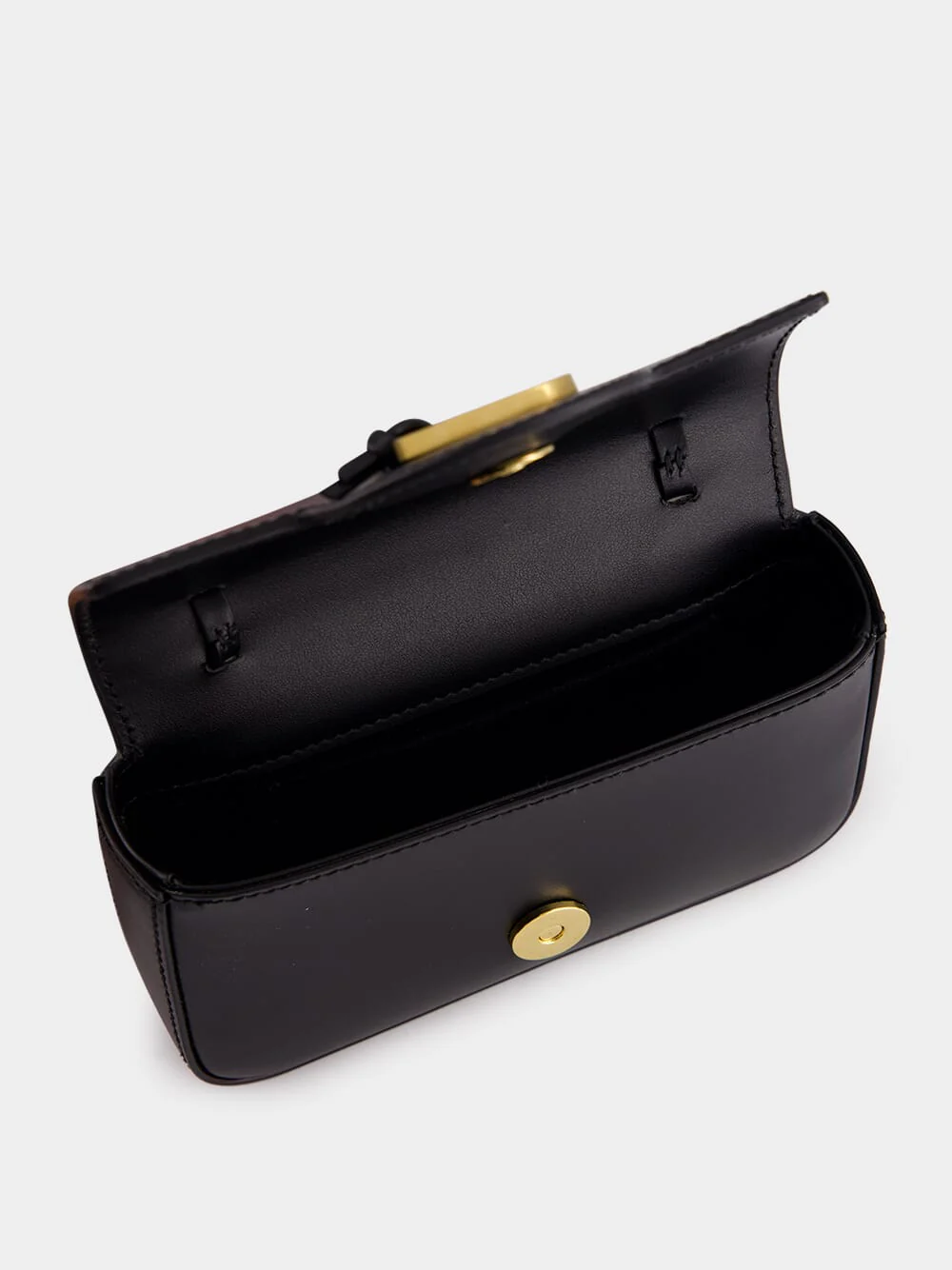 B-Buzz Leather Shoulder Bag - Image 6