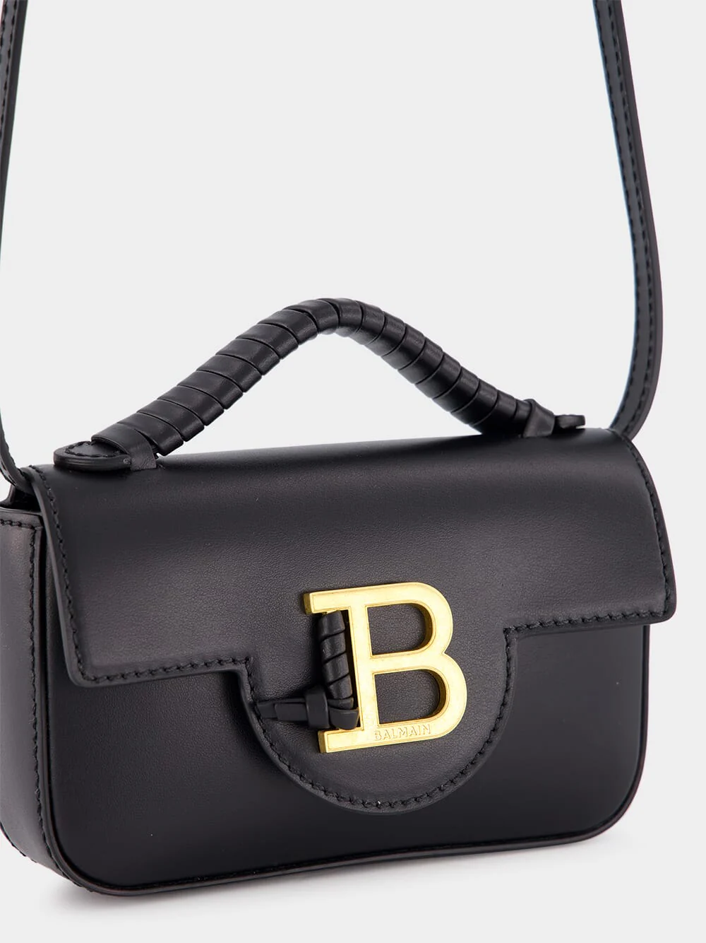 B-Buzz Leather Shoulder Bag - Image 7