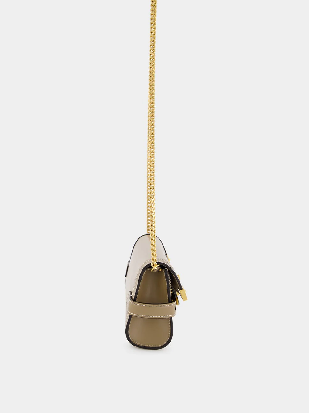 Beige B-Buzz 23 Clutch Bag - Image 4