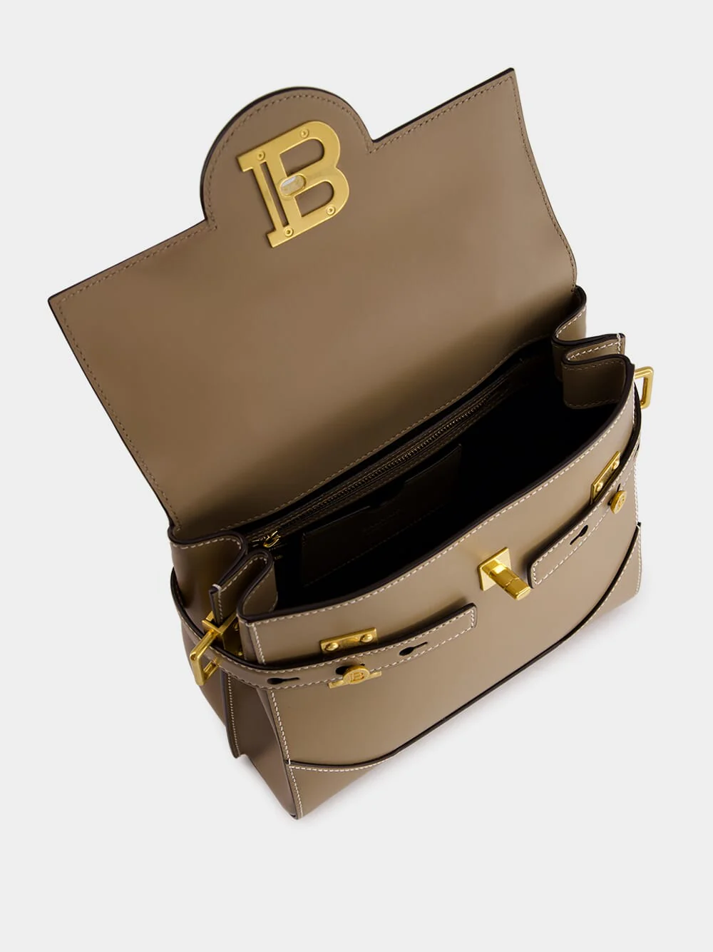 Brown Calfskin B-Buzz 23 Bag - Image 7