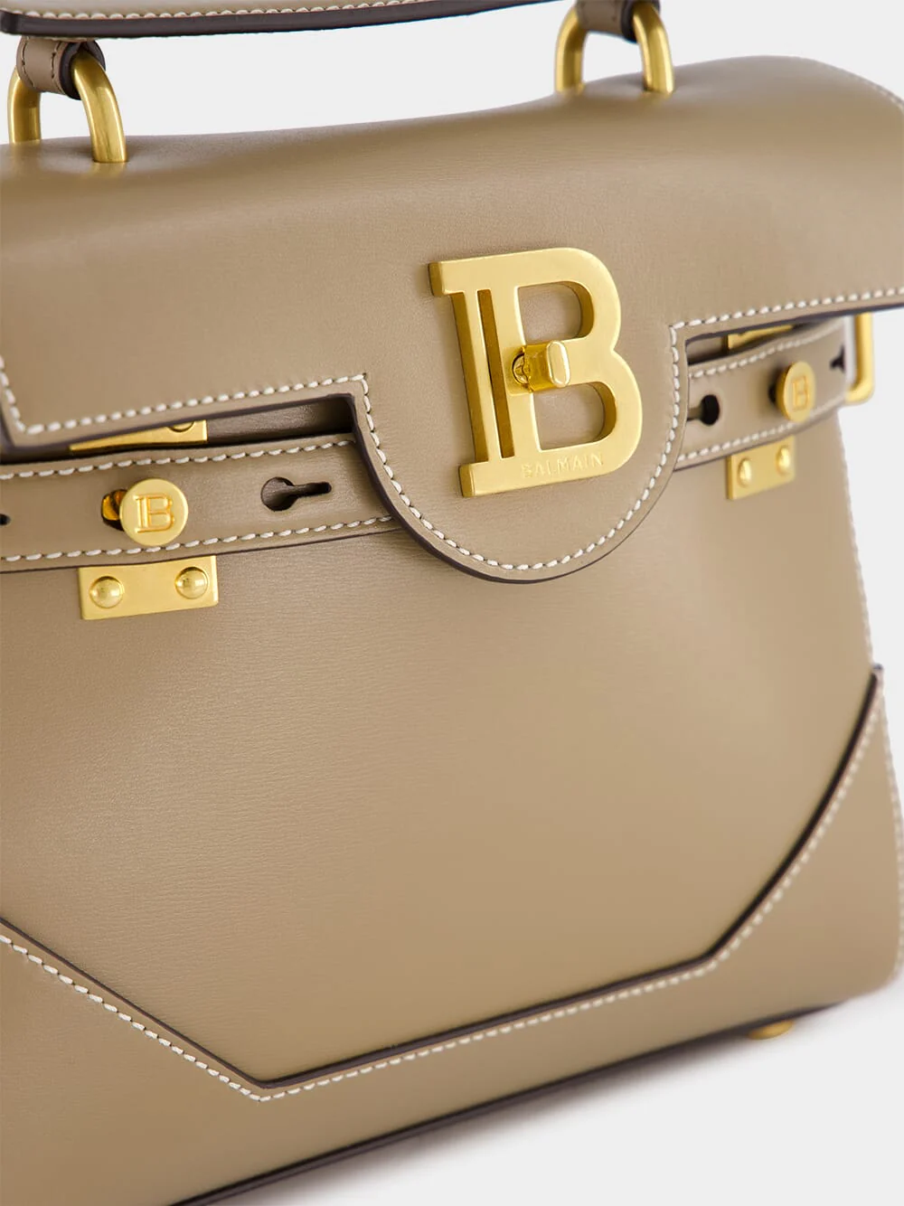 Brown Calfskin B-Buzz 23 Bag - Image 8
