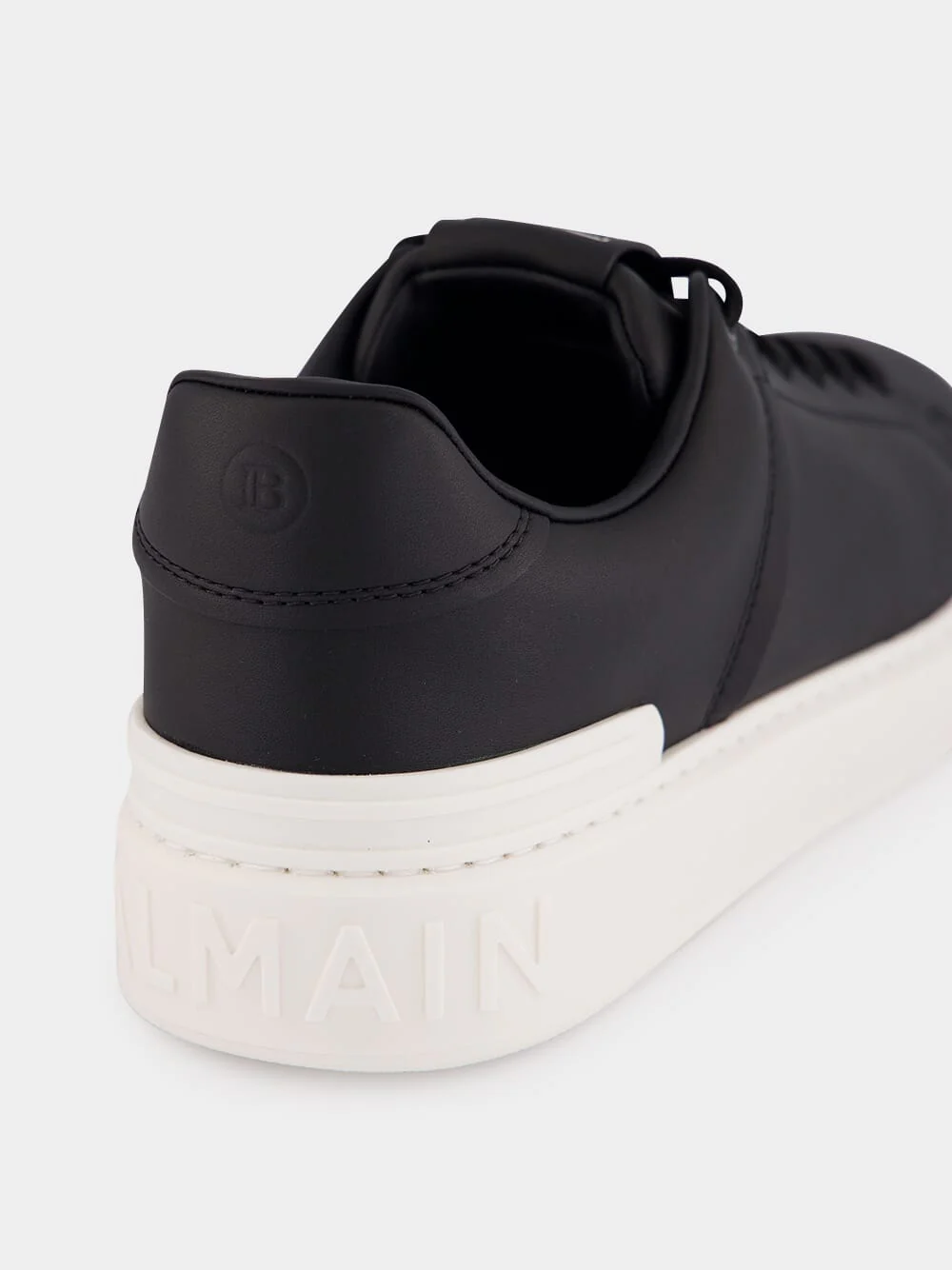 Black and White B-Court Sneakers - Image 6