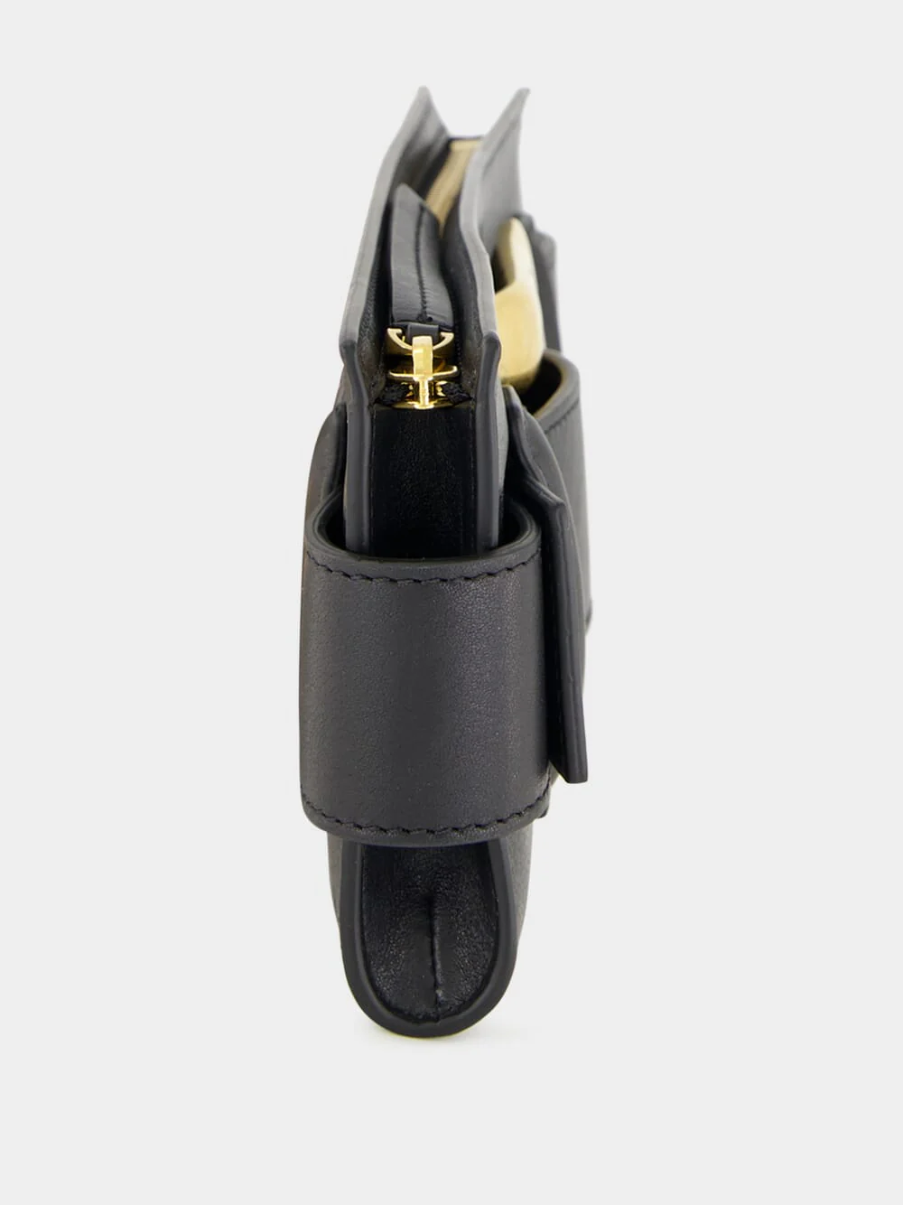 Black Anthem Calfskin Clutch Bag - Image 4