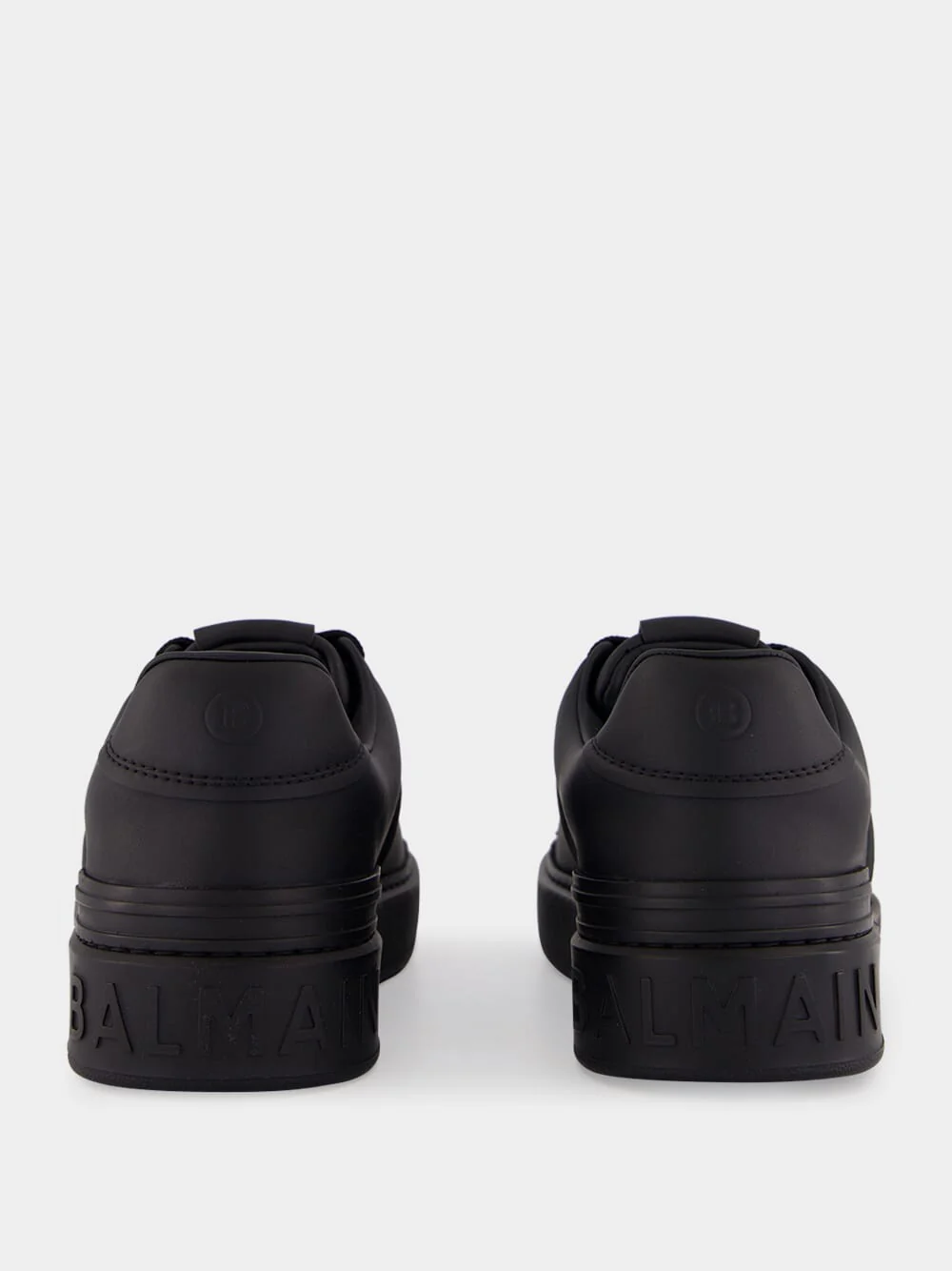 Black Calfskin B-Court Sneakers - Image 5