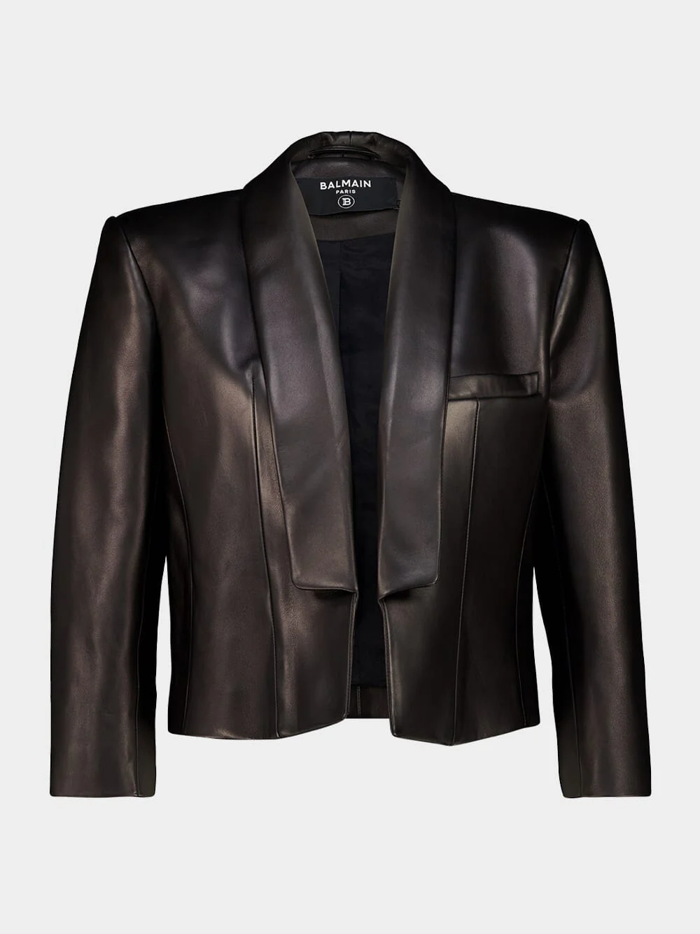 Black Lambskin Spencer Jacket