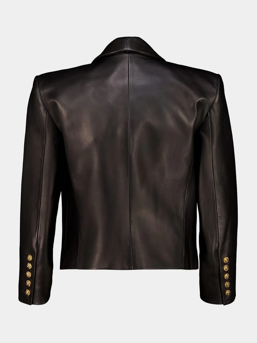 Black Lambskin Spencer Jacket - Image 2