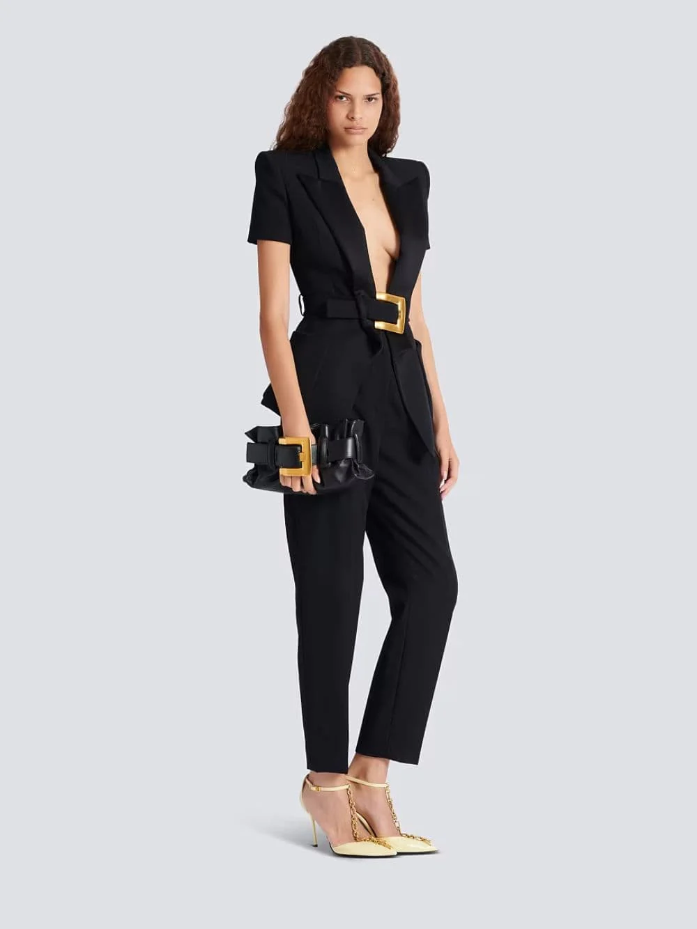 Black Mini Anthem Shoulder Bag - Image 4