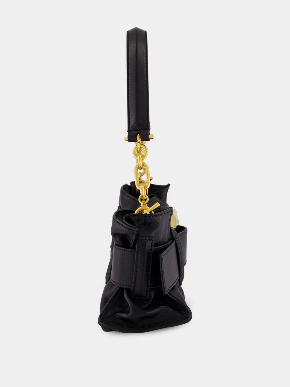 Black Mini Anthem Shoulder Bag - Image 5