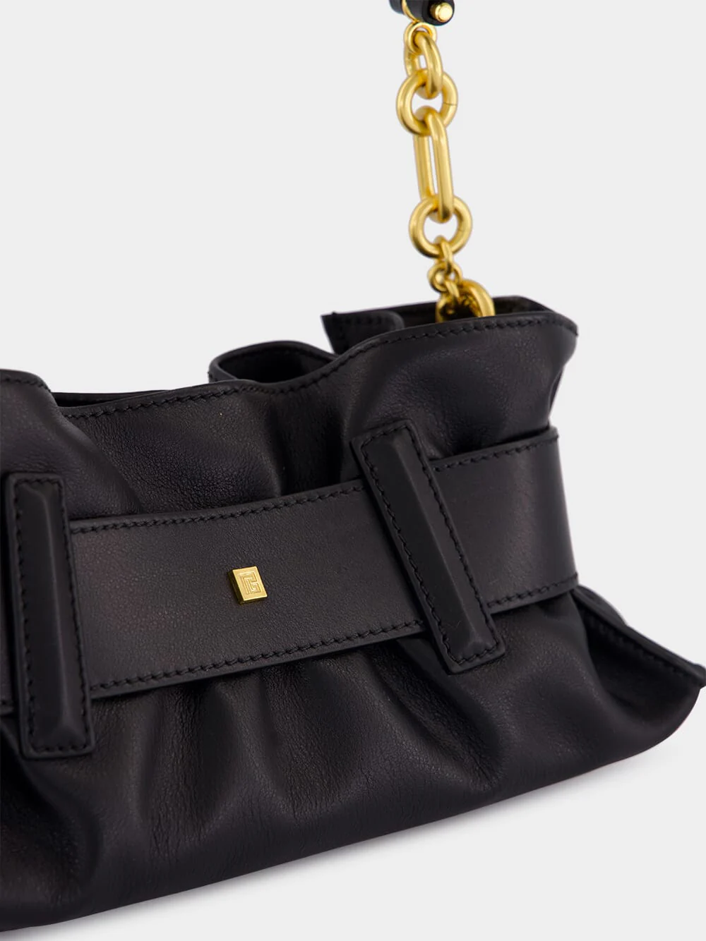 Black Mini Anthem Shoulder Bag - Image 8