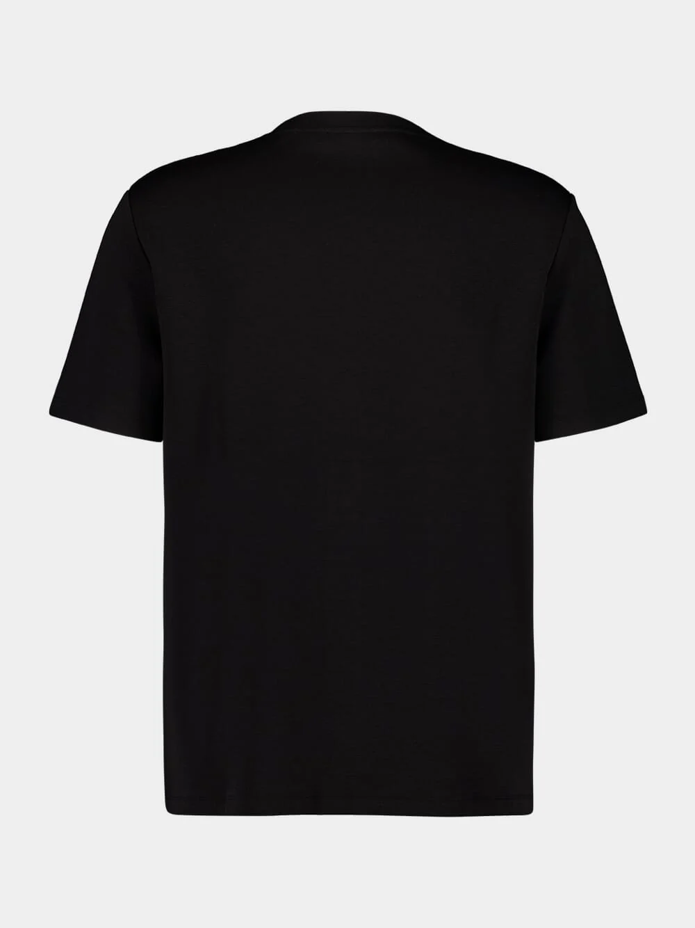 Black Regular Fit Small Logo T-Shirt - Image 2