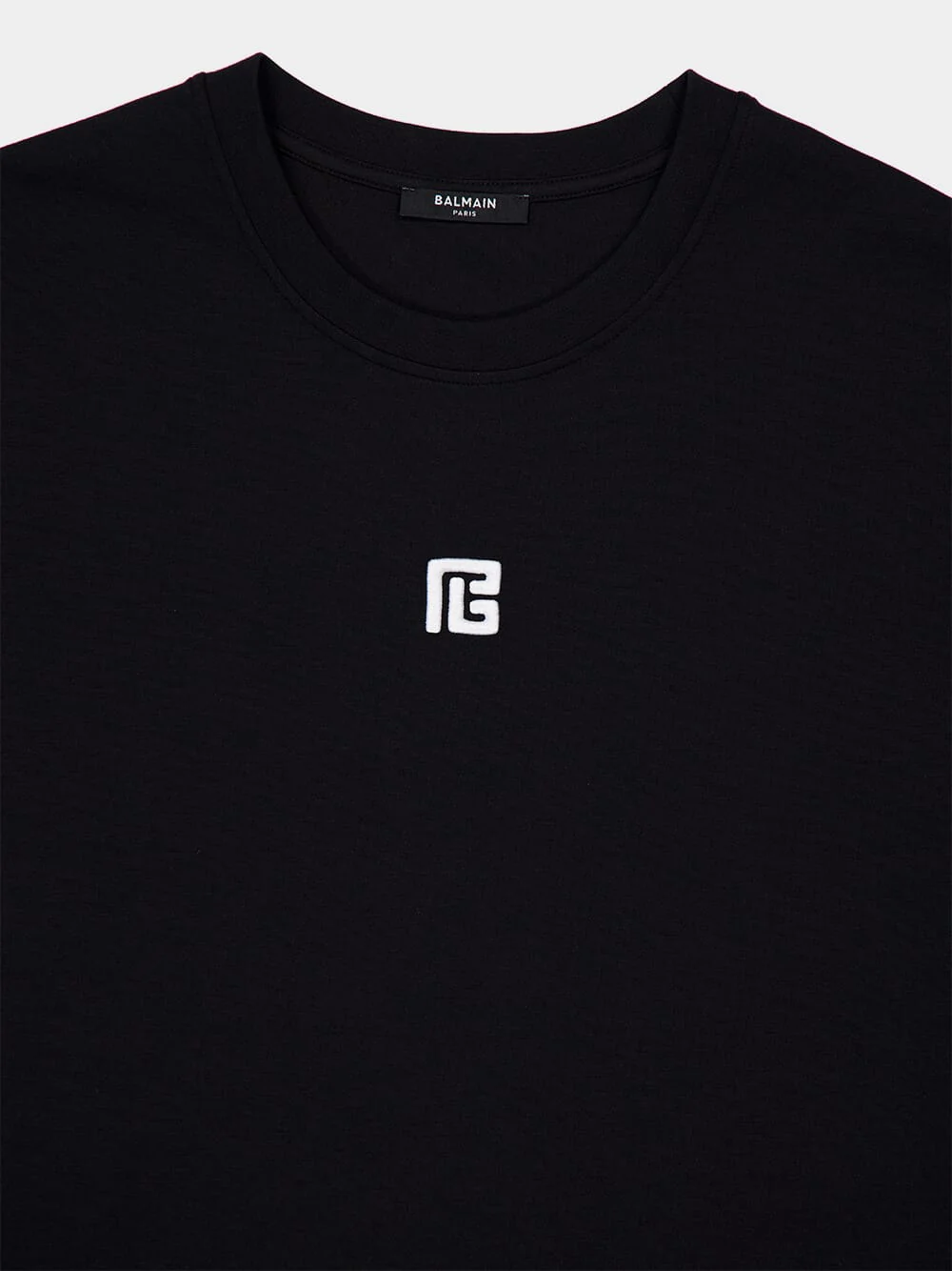 Black Regular Fit Small Logo T-Shirt - Image 3