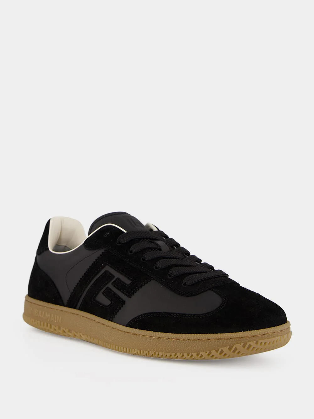 Black Swan Suede and Leather Trainers - Image 2