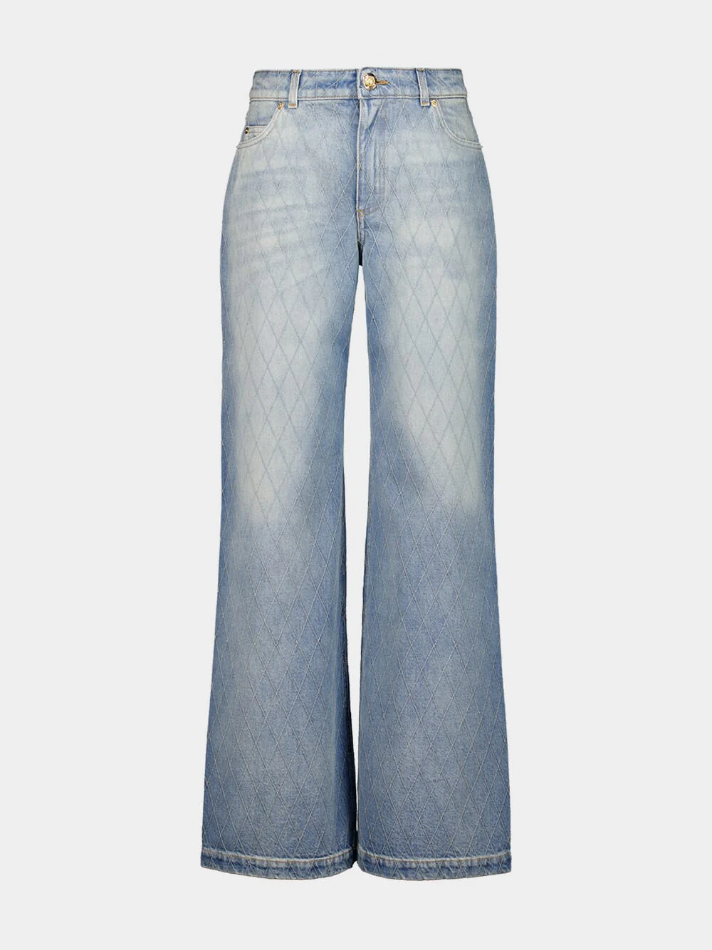 Blue Diamond Straight-Fit Denim Jeans