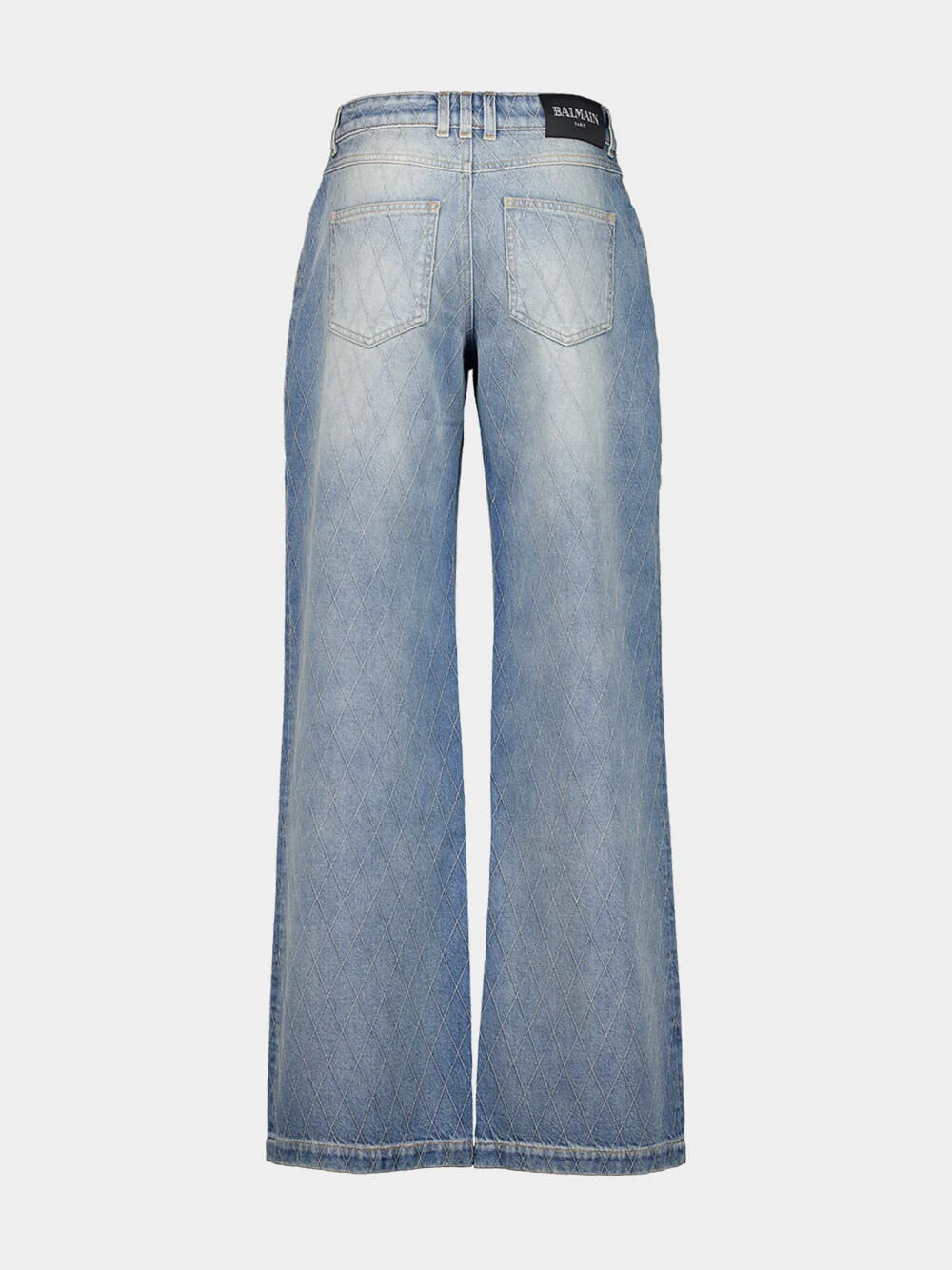 Blue Diamond Straight-Fit Denim Jeans - Image 3