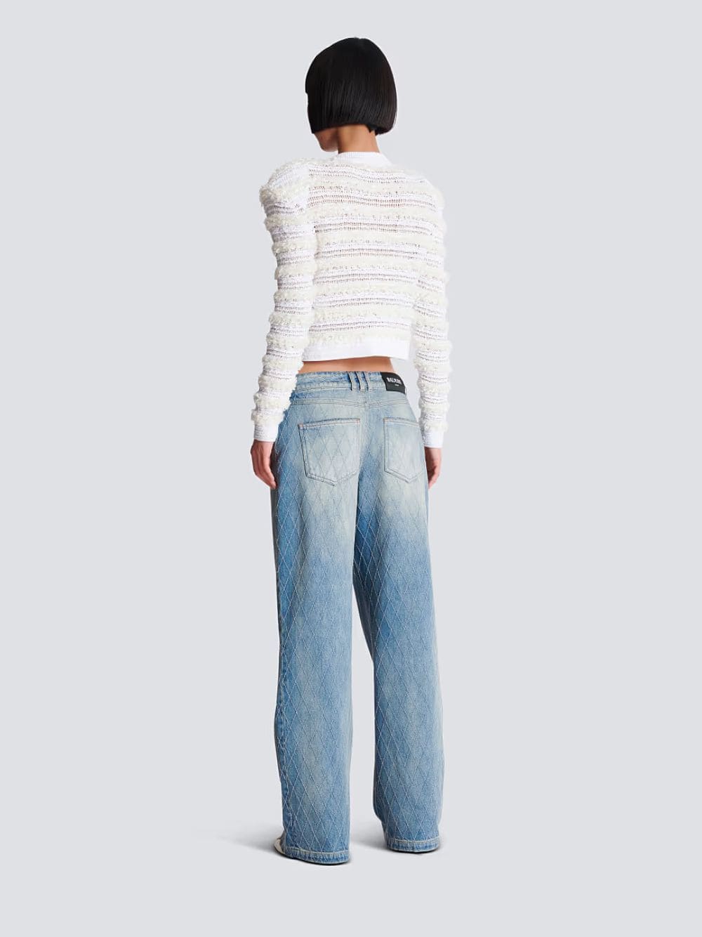 Blue Diamond Straight-Fit Denim Jeans - Image 4
