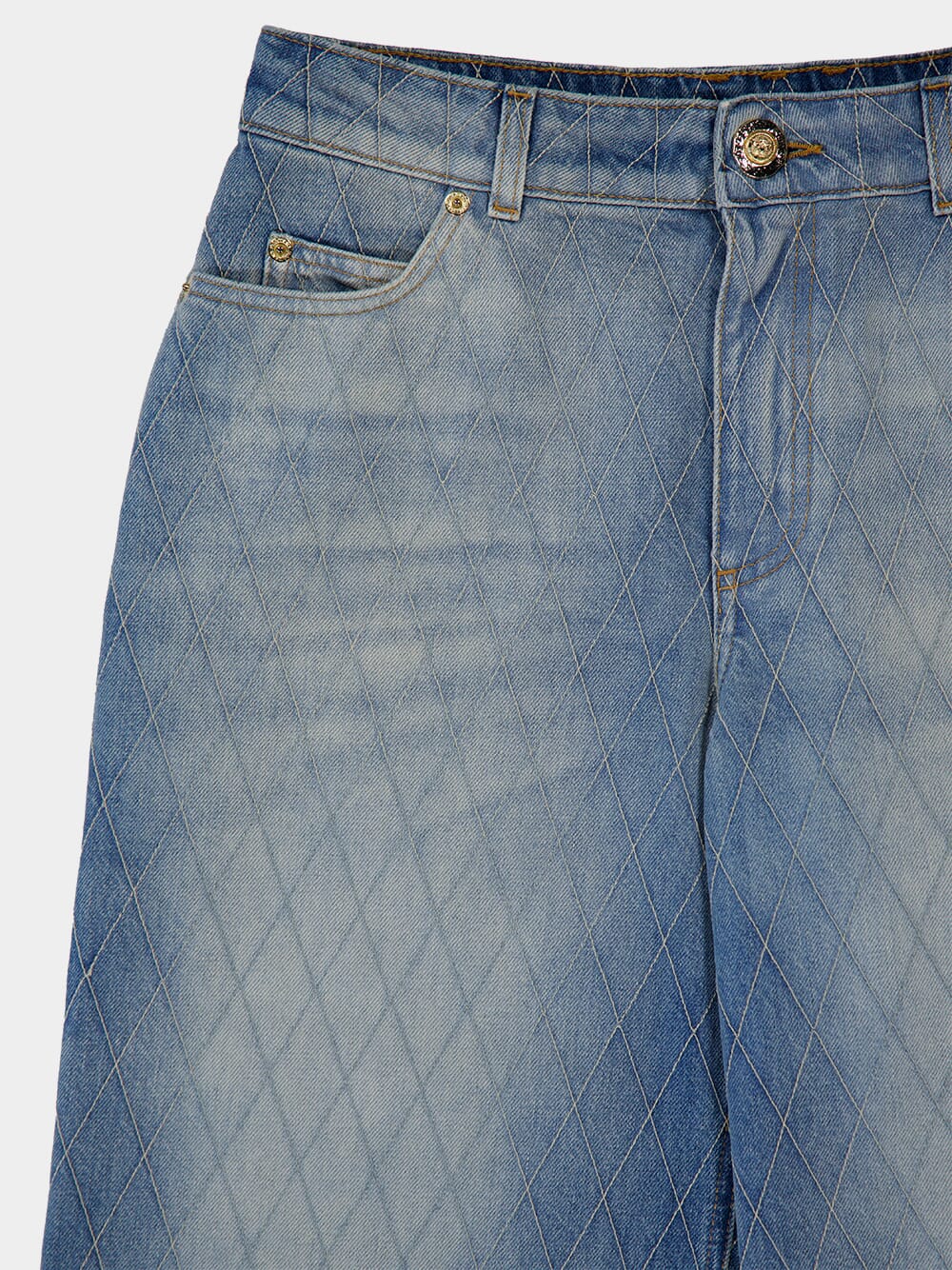 Blue Diamond Straight-Fit Denim Jeans - Image 5