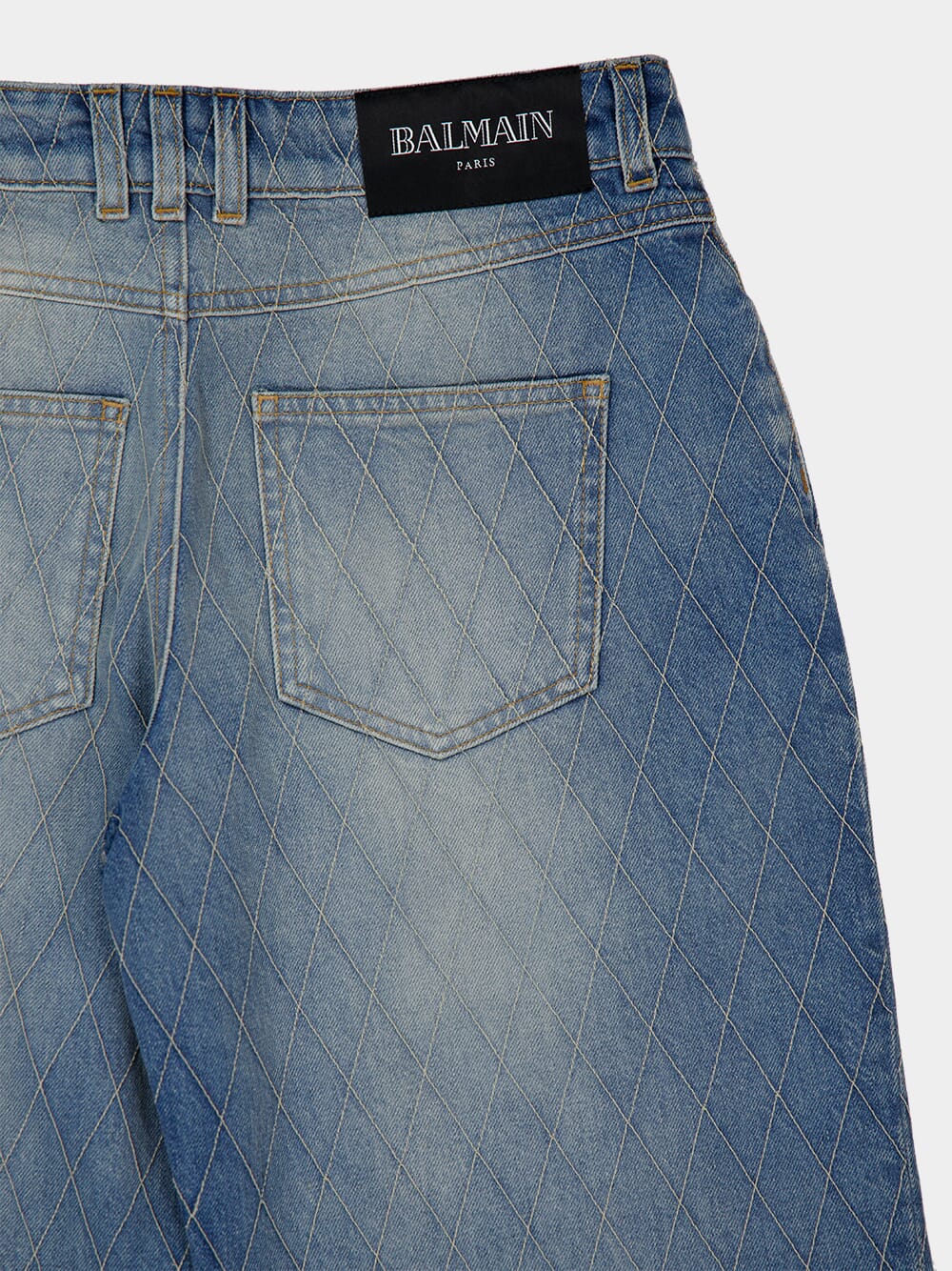 Blue Diamond Straight-Fit Denim Jeans - Image 6