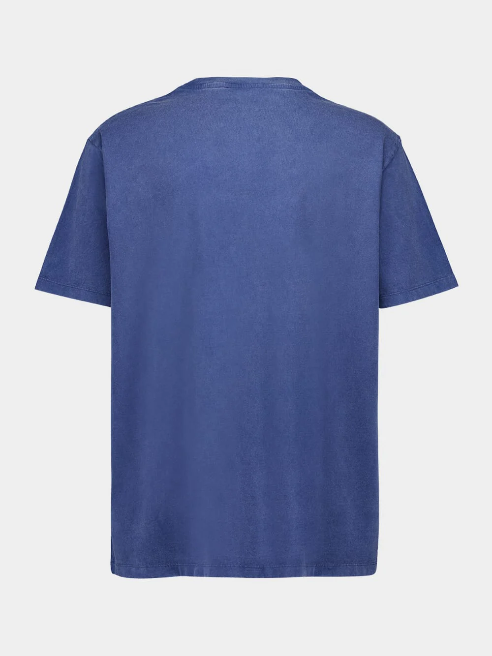 Blue Vintage Logo-Print T-Shirt - Image 2