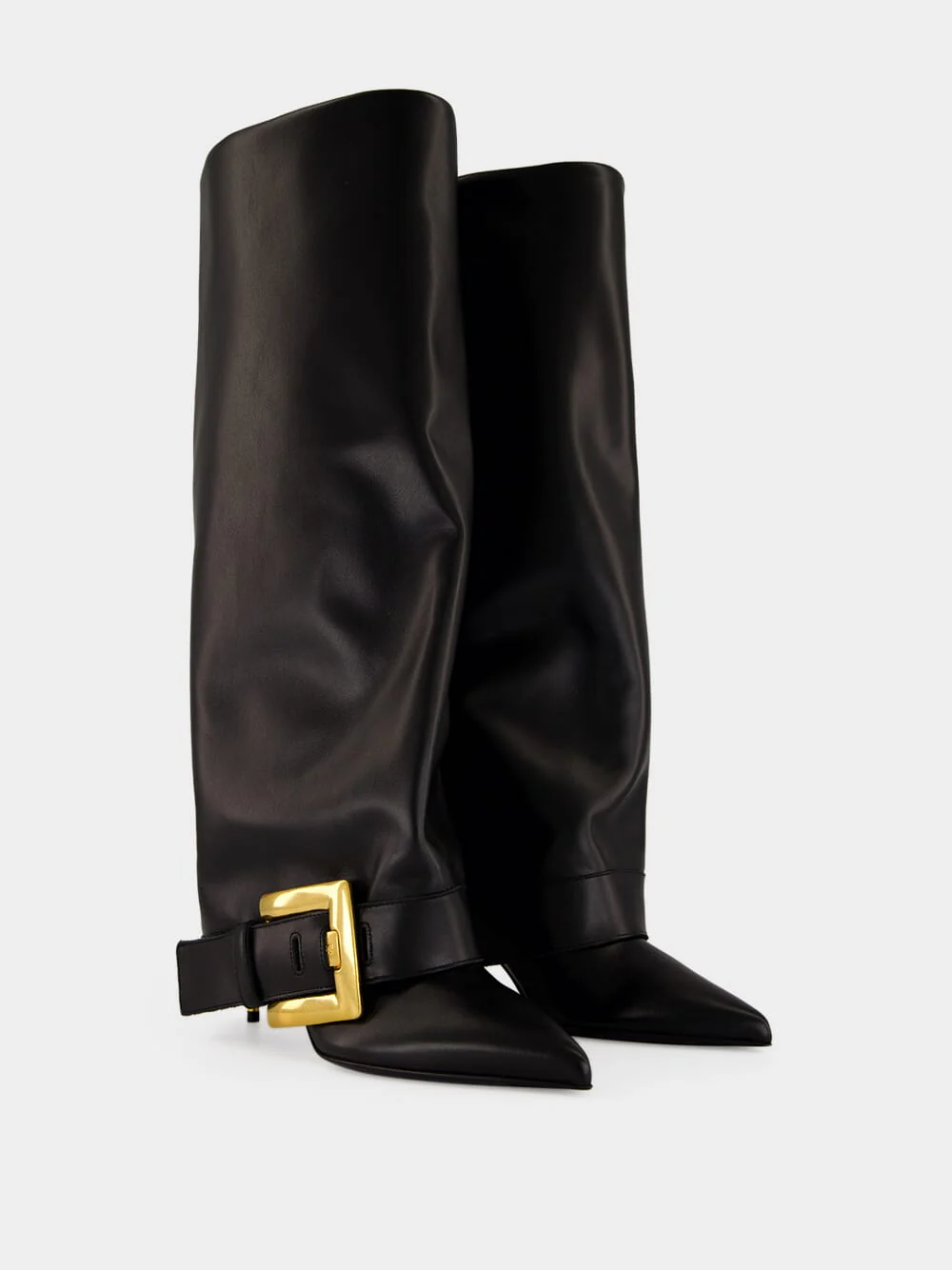 Black Anthem Calfskin Boots - Image 3
