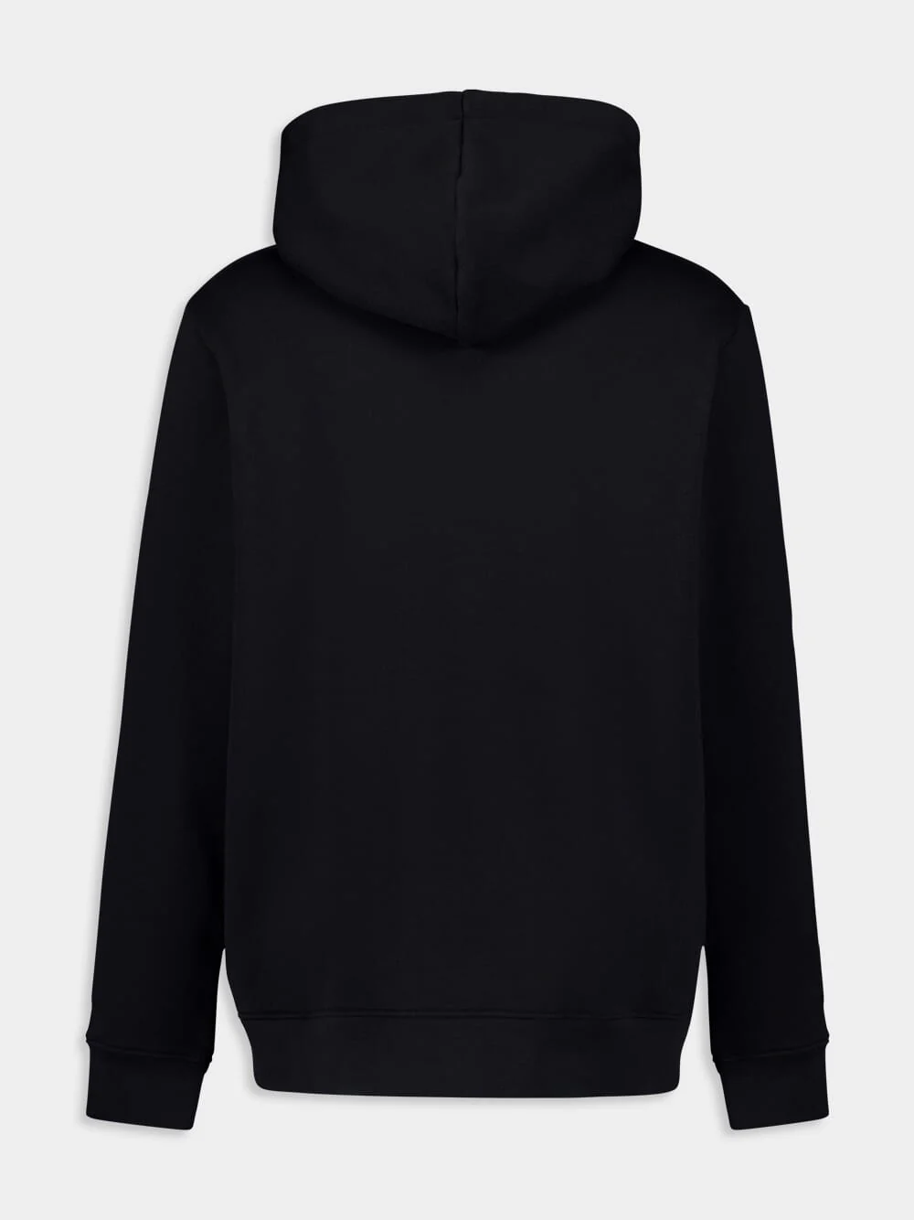 Black Kiss Print Hoodie - Image 3