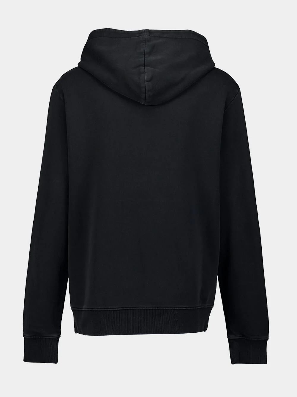 Black Vintage Balmain Embroidered Hoodie - Image 2