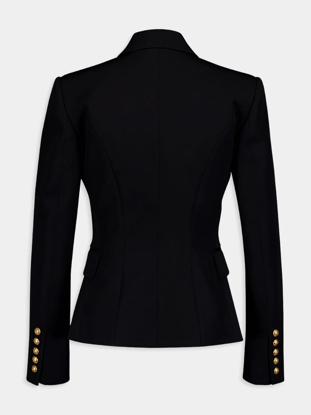 Double-Breasted Tailored Blazer - Image 2