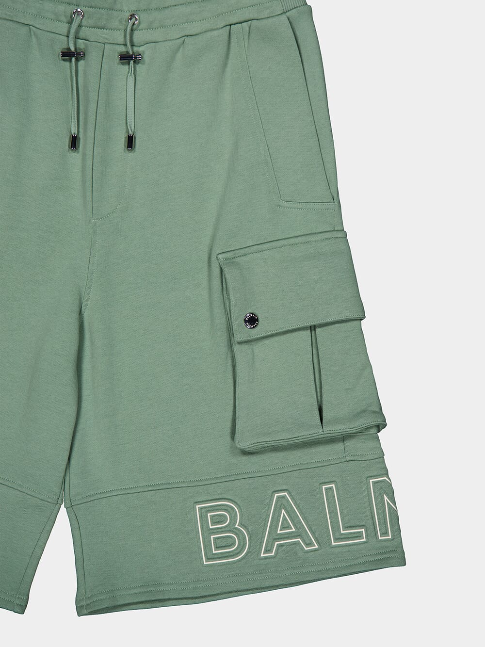 Embossed Cargo Shorts - Image 3