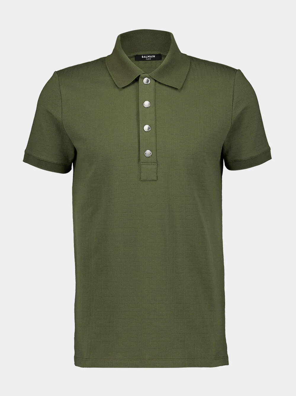 Jacquard Cotton Polo