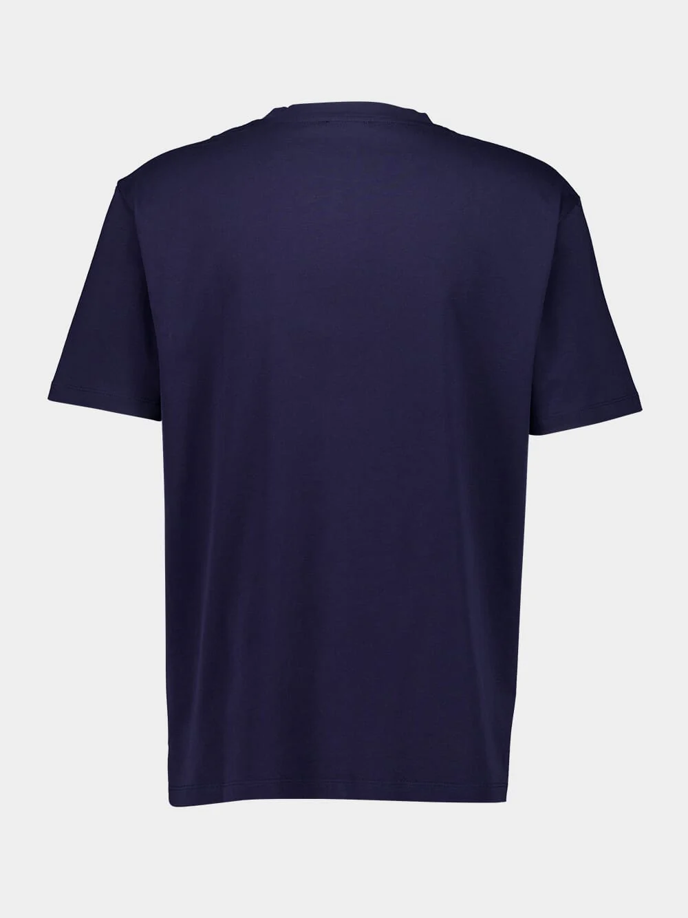 Navy Logo Crewneck T-Shirt - Image 2