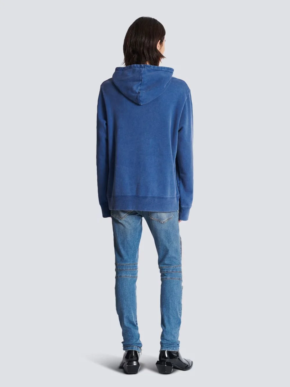 Navy Vintage Sweatshirt - Image 4