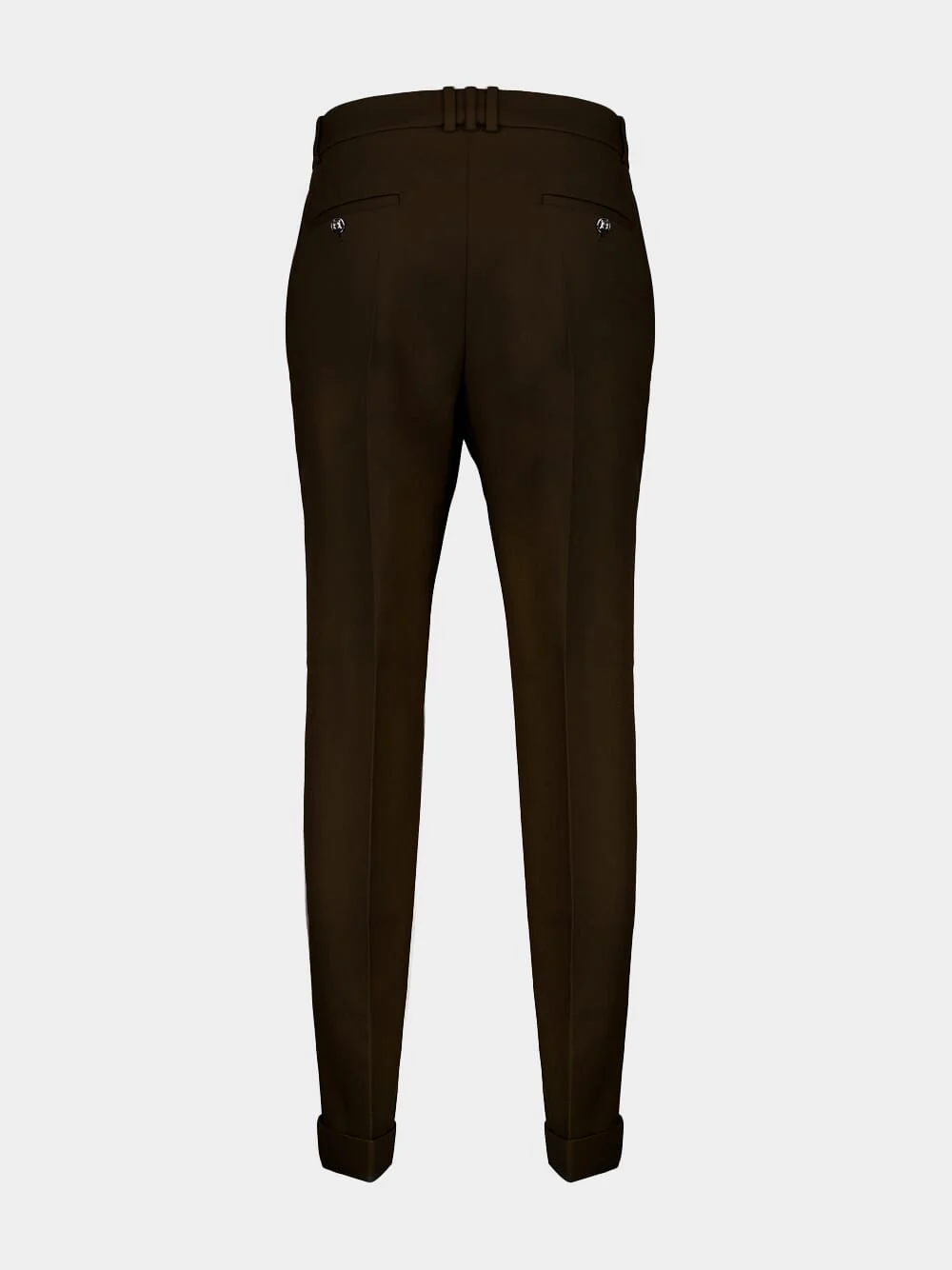 Tailored Twill Wool Trousers - Image 2