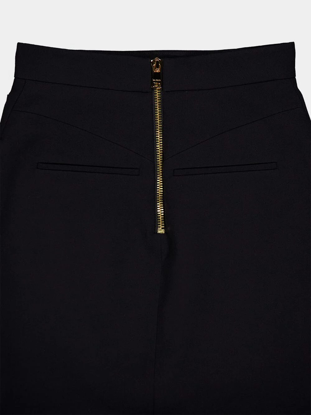 Virgin Wool Mini Skirt - Image 6