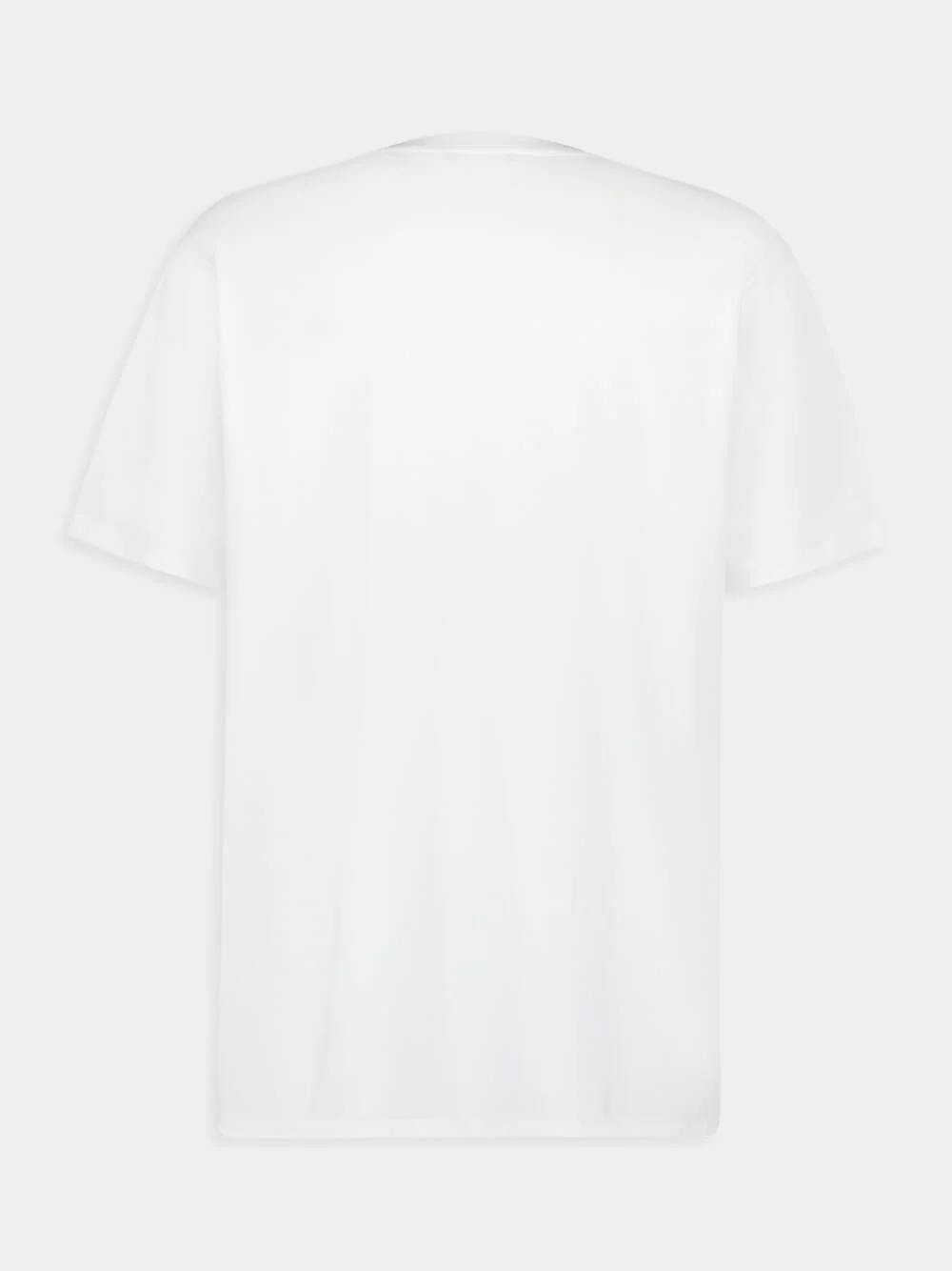 White Kiss Print T-Shirt - Image 3