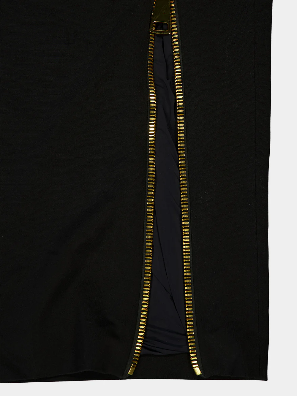 Black Compact Jersey Maxi Dress - Image 4