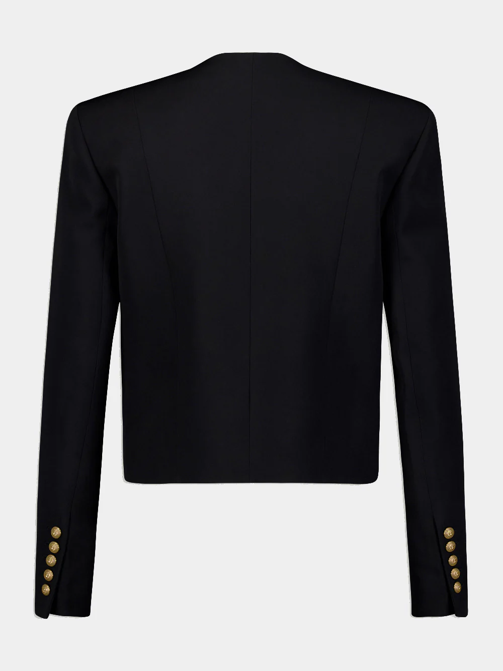Fitted Wool Jacket - Image 3