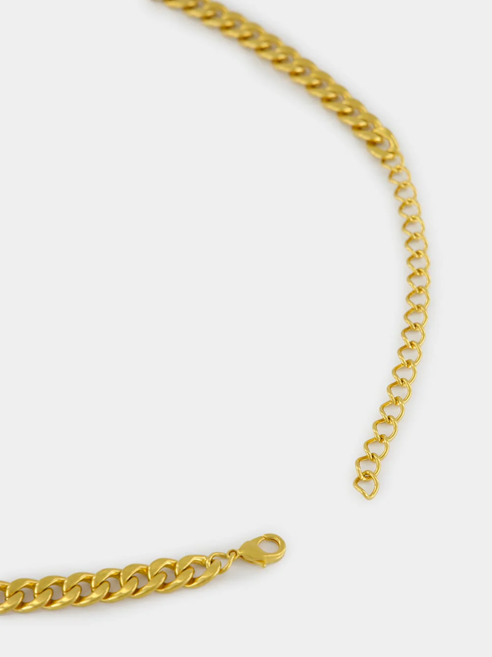 Gold "Je t'aime" Brass Chain Belt - Image 5