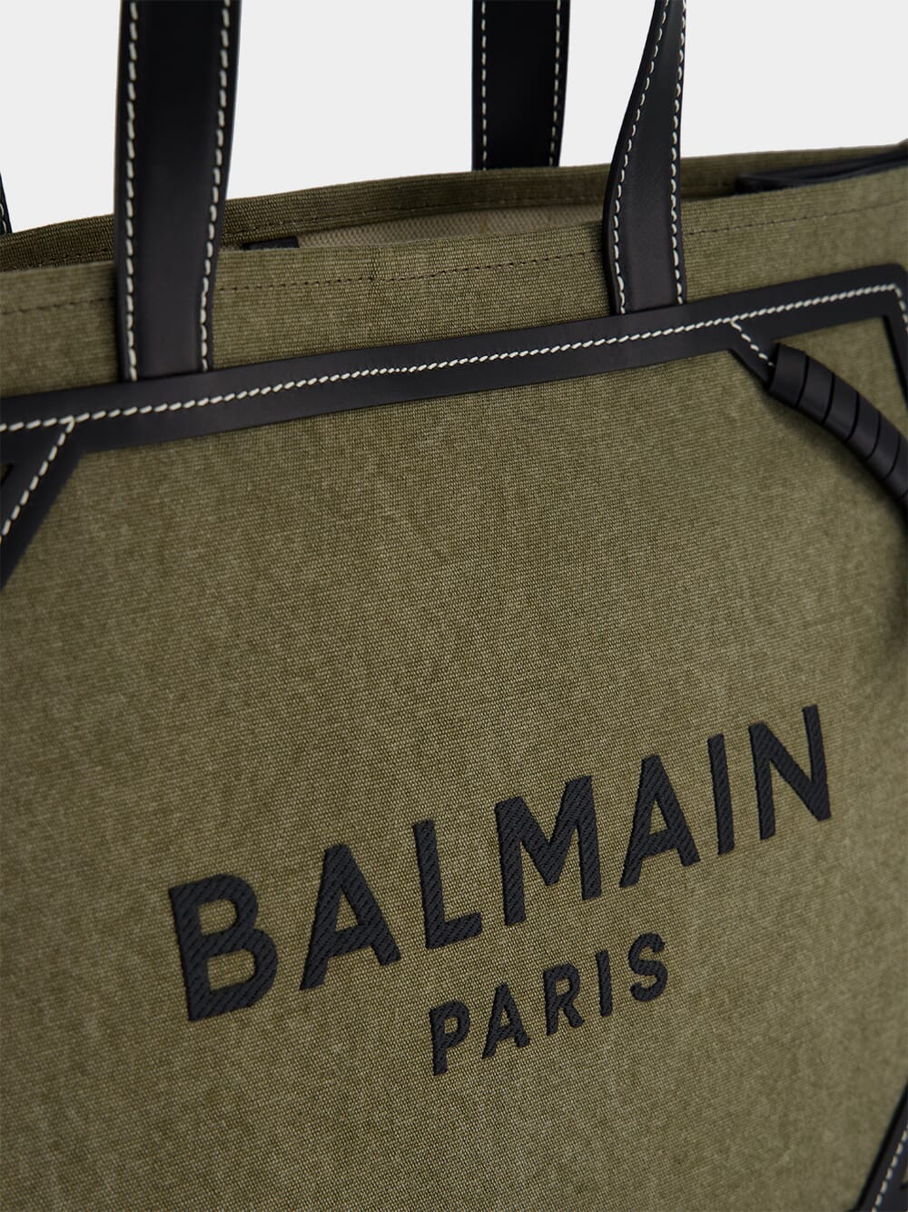 Khaki Green B-Army 42 Canvas Tote Bag - Image 15