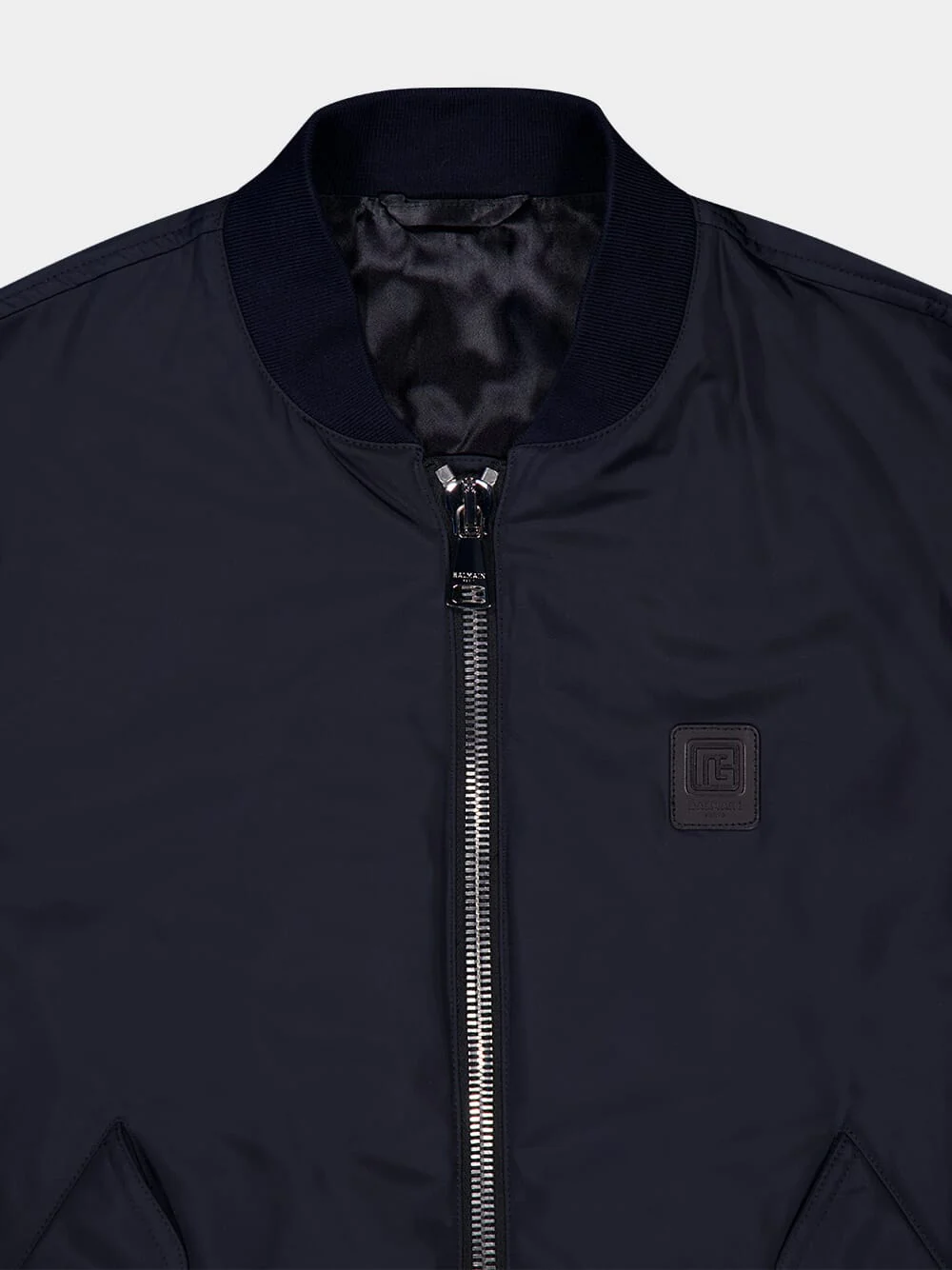 Logo-Applique Zipped Bomber Jacket - Image 4