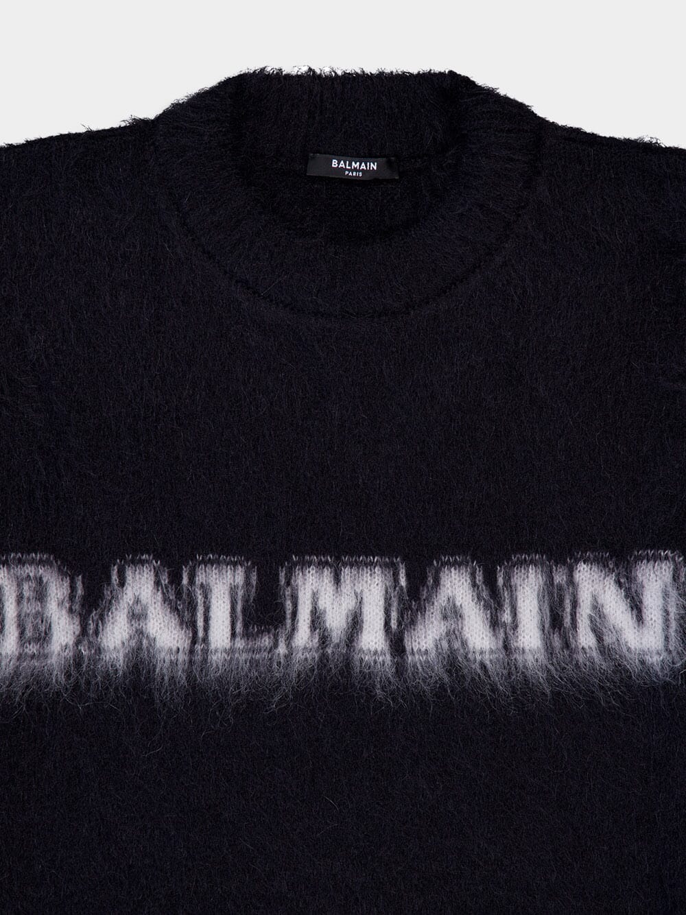 Logo-Print Mohair Jumper - Image 4