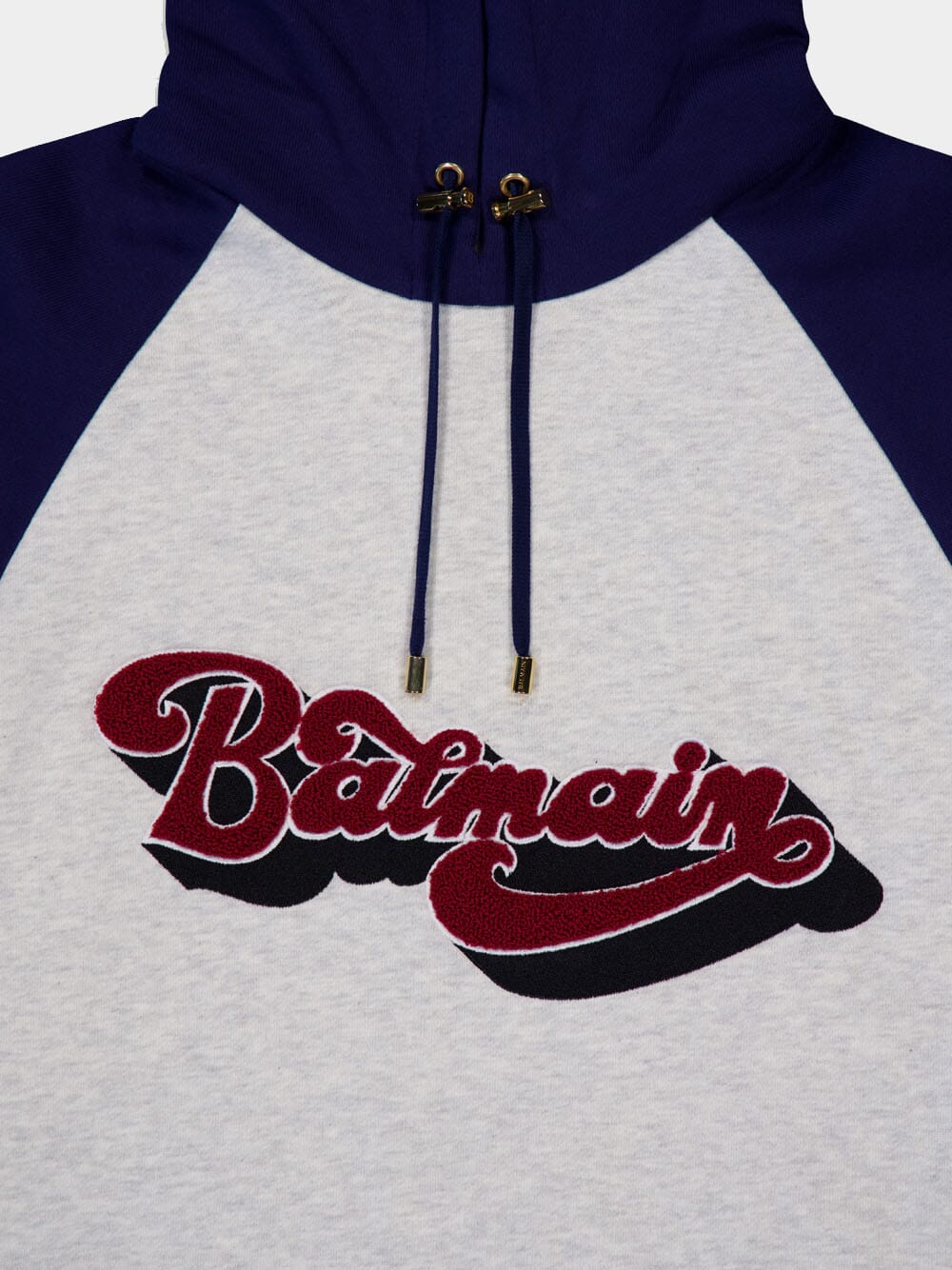 Logo-Print Raglan-Sleeve Hoddie - Image 3