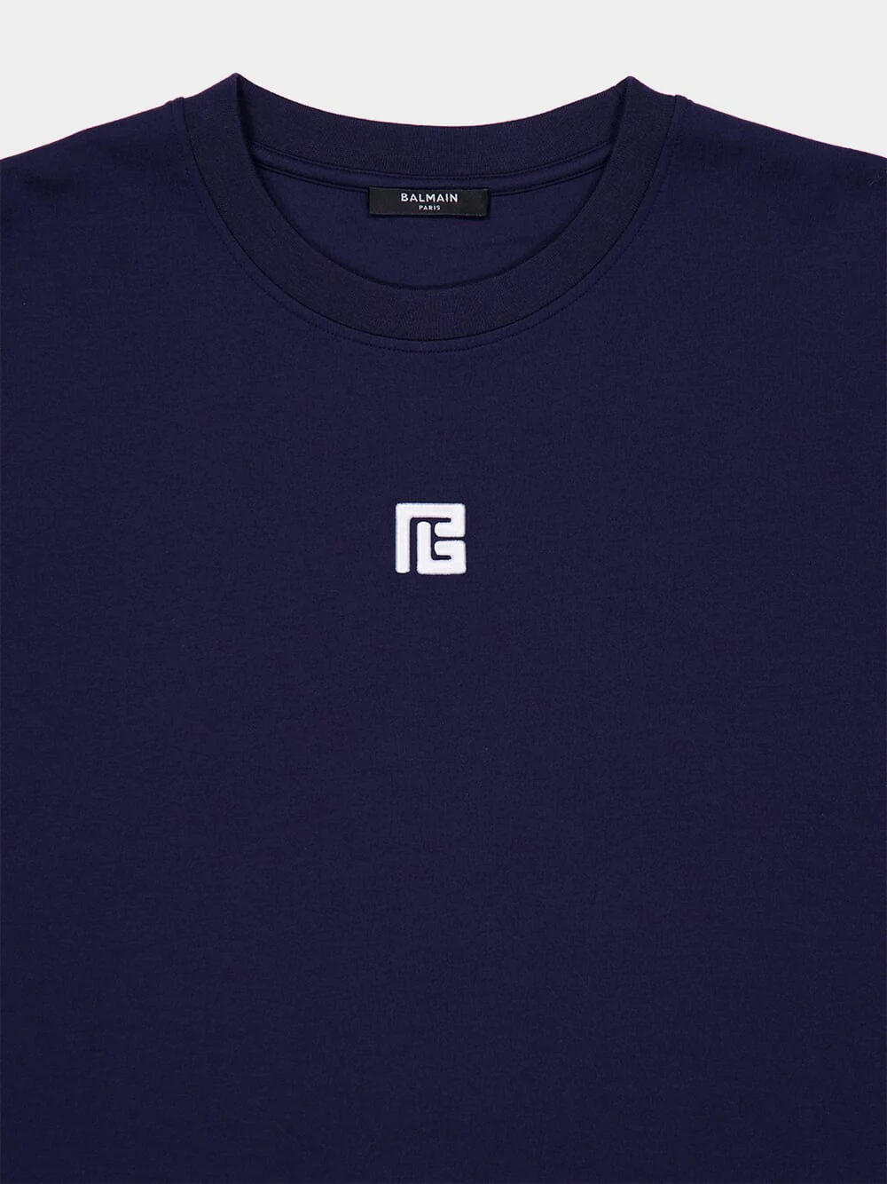 Navy Blue T-Shirt with Embroidered PB Logo - Image 3