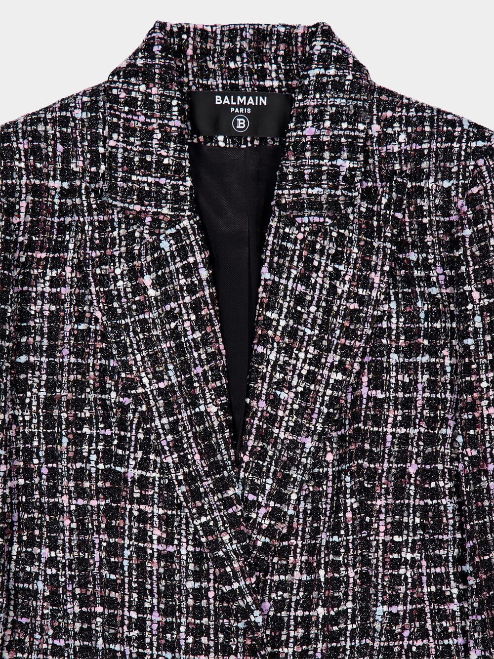 Single-Breasted Tweed Jacket - Image 3