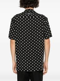Polka Dot-Print Crepe Shirt - Image 4